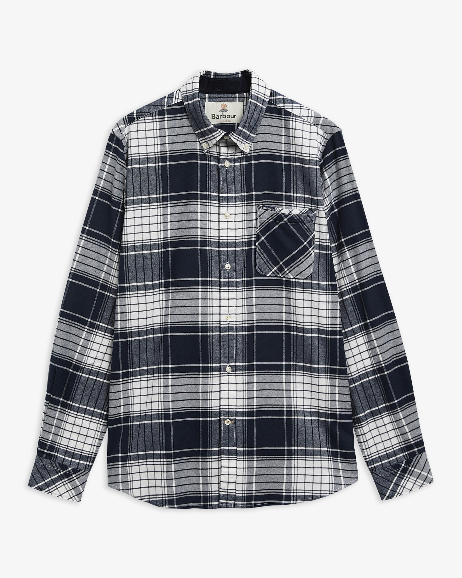 Camicia Embergate a maniche lunghe leggermente aderente Navy