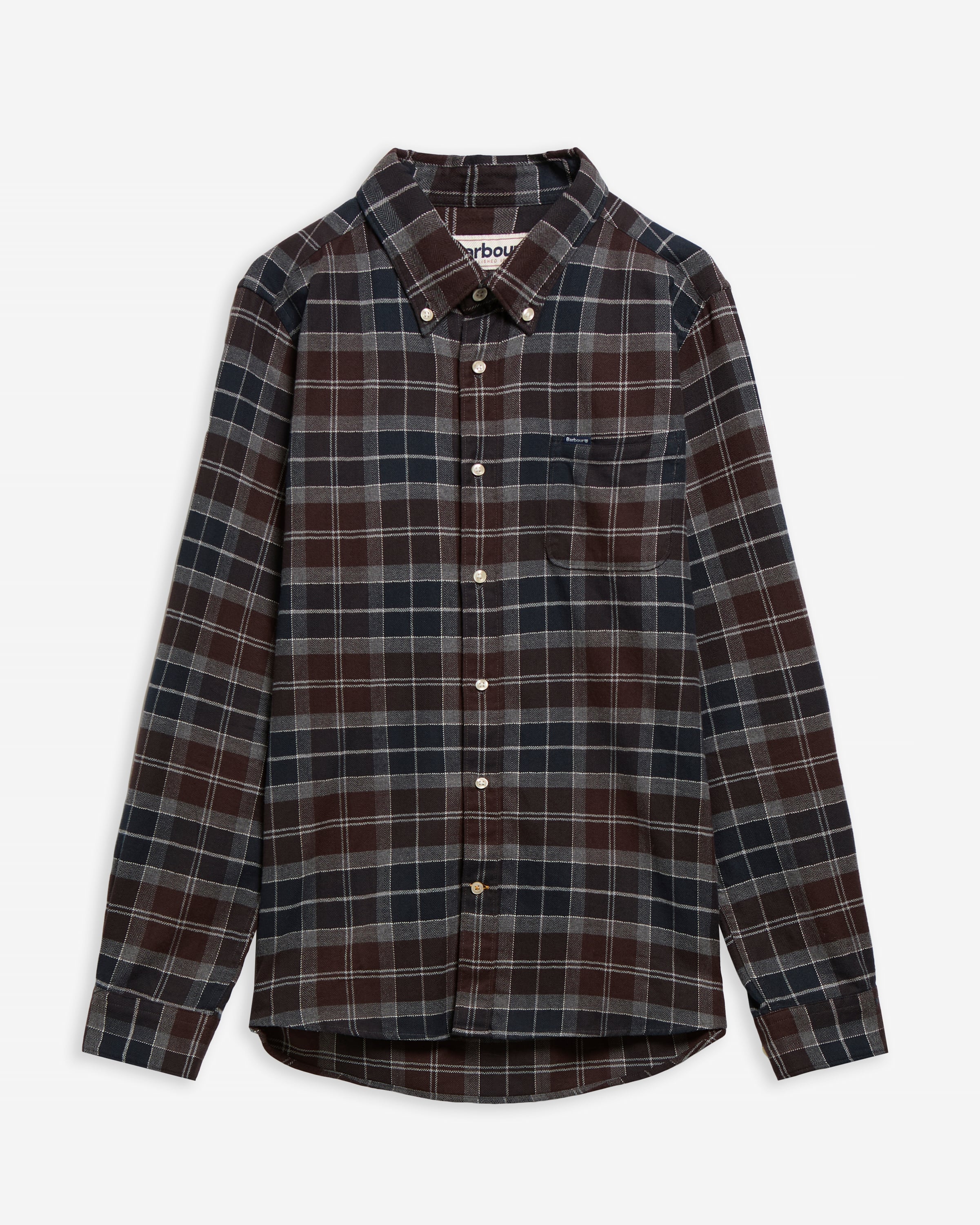 Hemd Kyeloch Tailored Midnight Oak Tartan