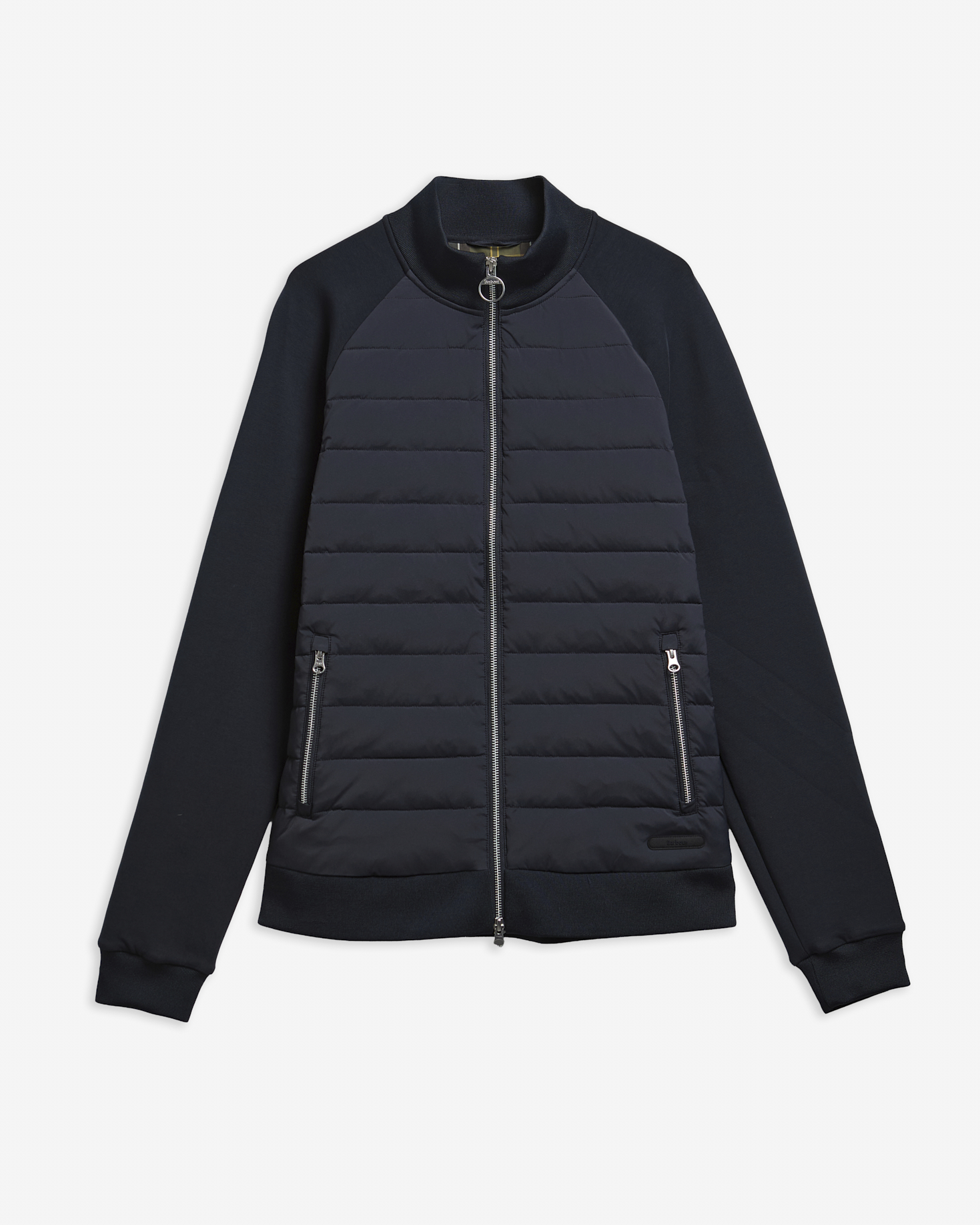 Thornton Quilted Sweatshirt Dark Navy