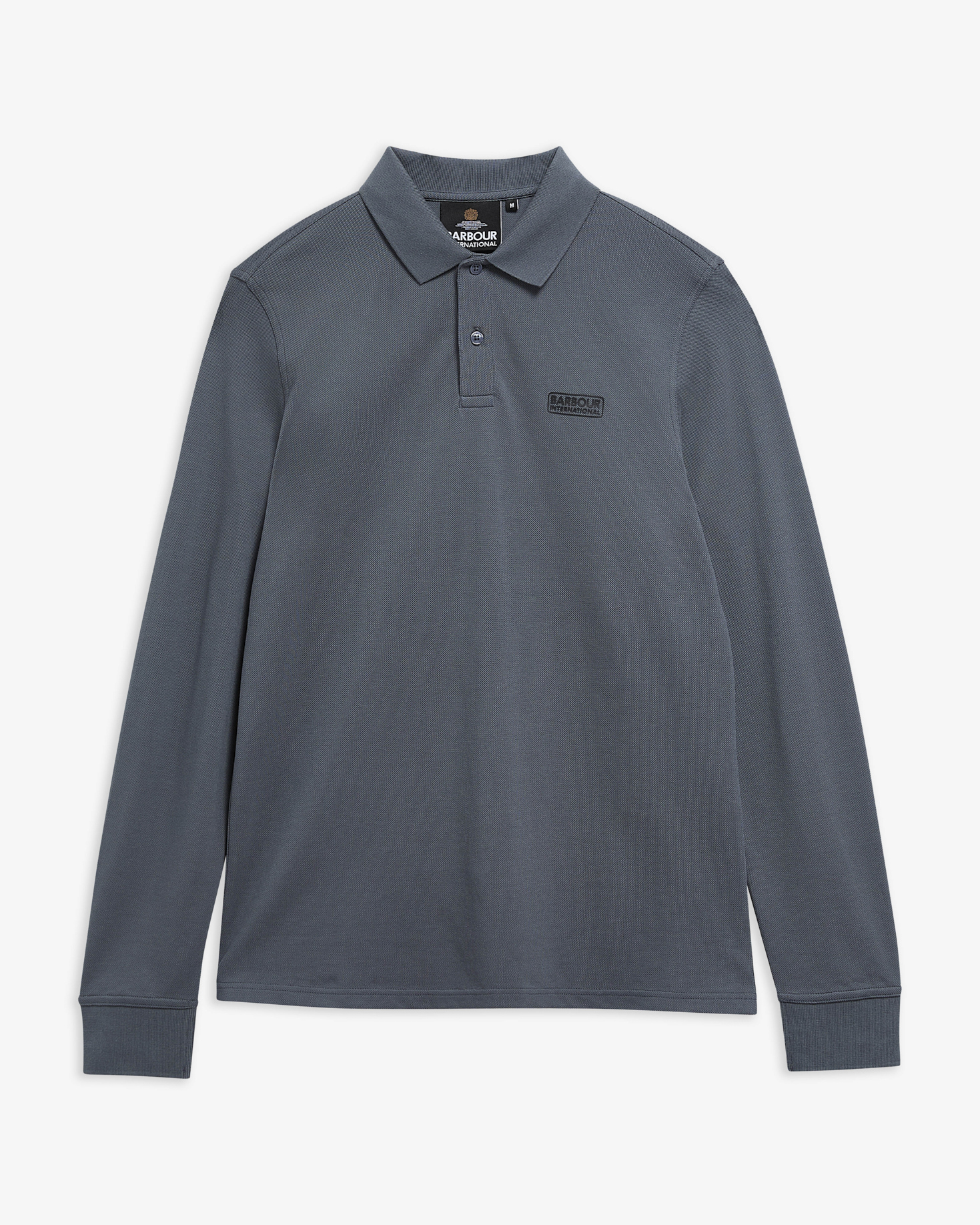 Polo Shirt Washed Charcoal