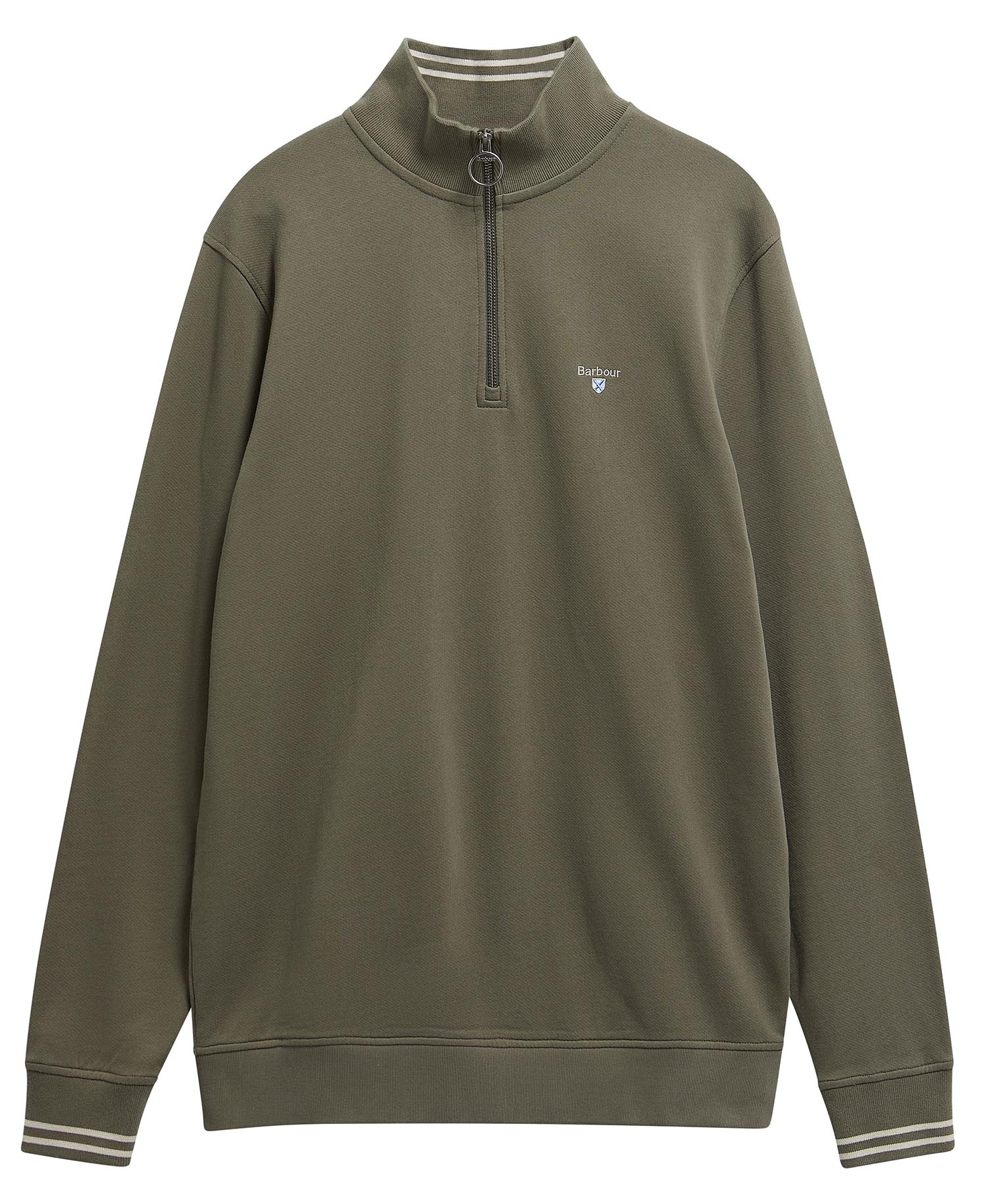 Rosford Quarter-Zip Sweatshirt Dusty Olive