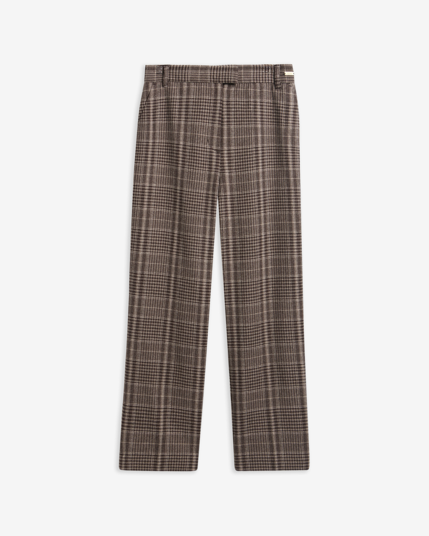 Barbour Hose Amryn Straight-Leg Prince Of Wales/Ganache