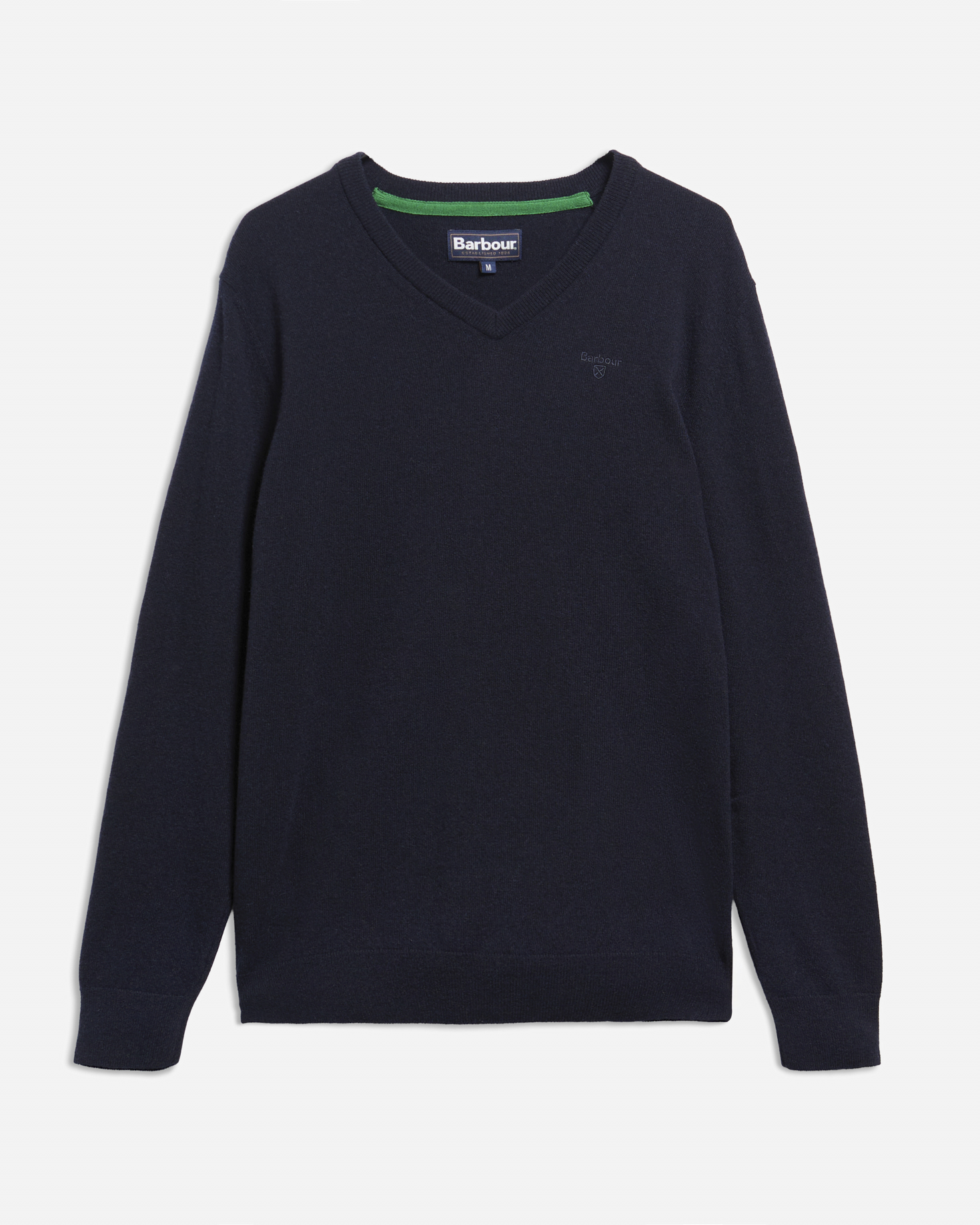Essential V-Neck Jumper Classic Navy