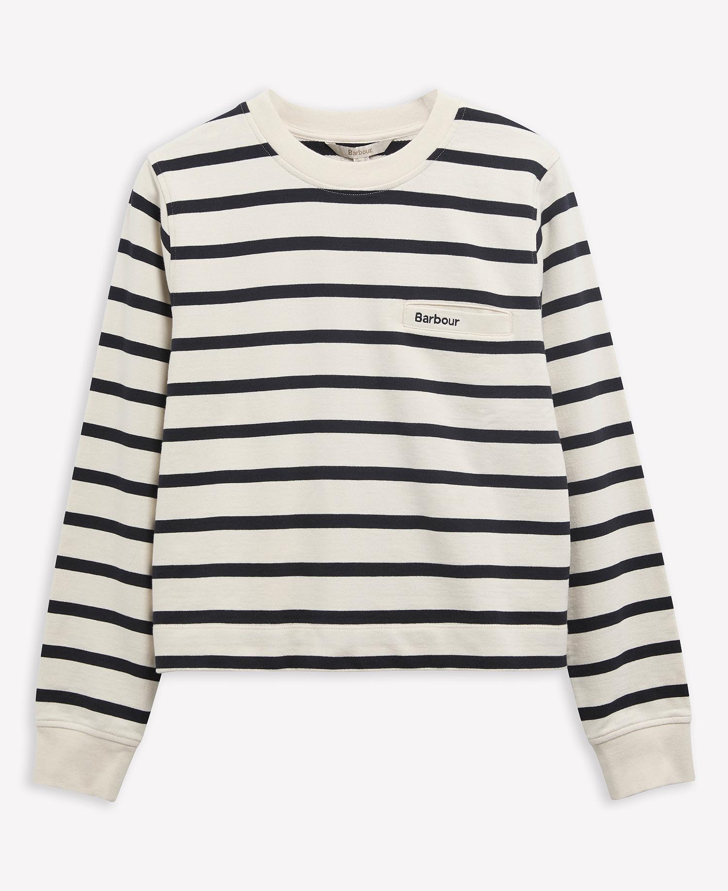 Sweatshirt Aylesby Striped Cloud/Dark Navy Stripe