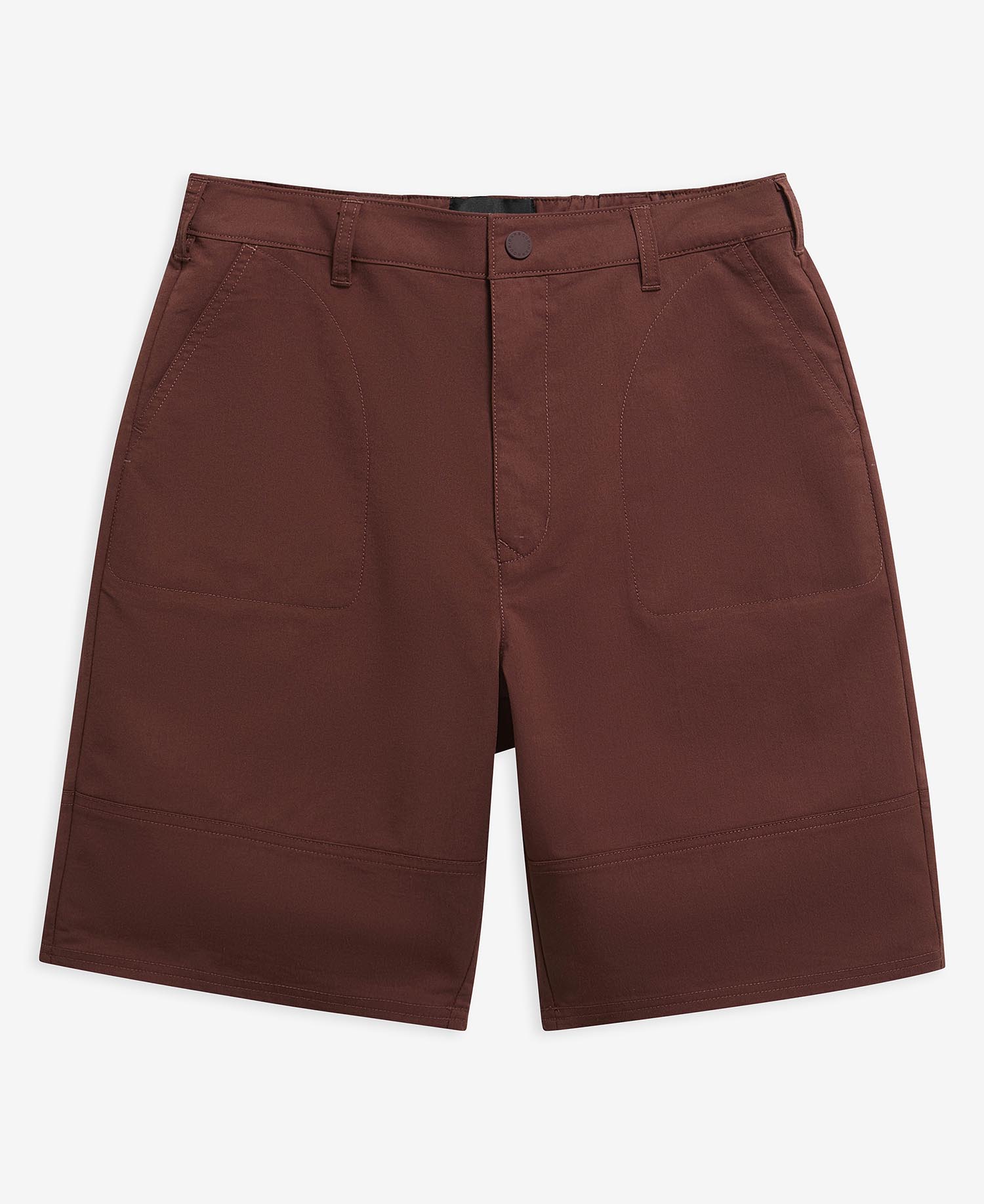 Strickland Textured Shorts Burnt Pepper