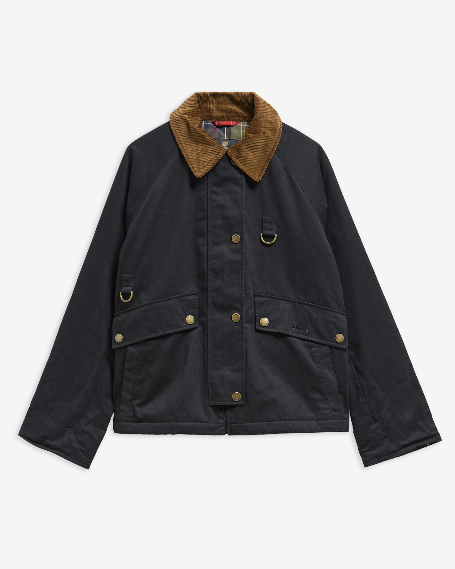 Giacca casual Daphne Black/Mixed Tartan