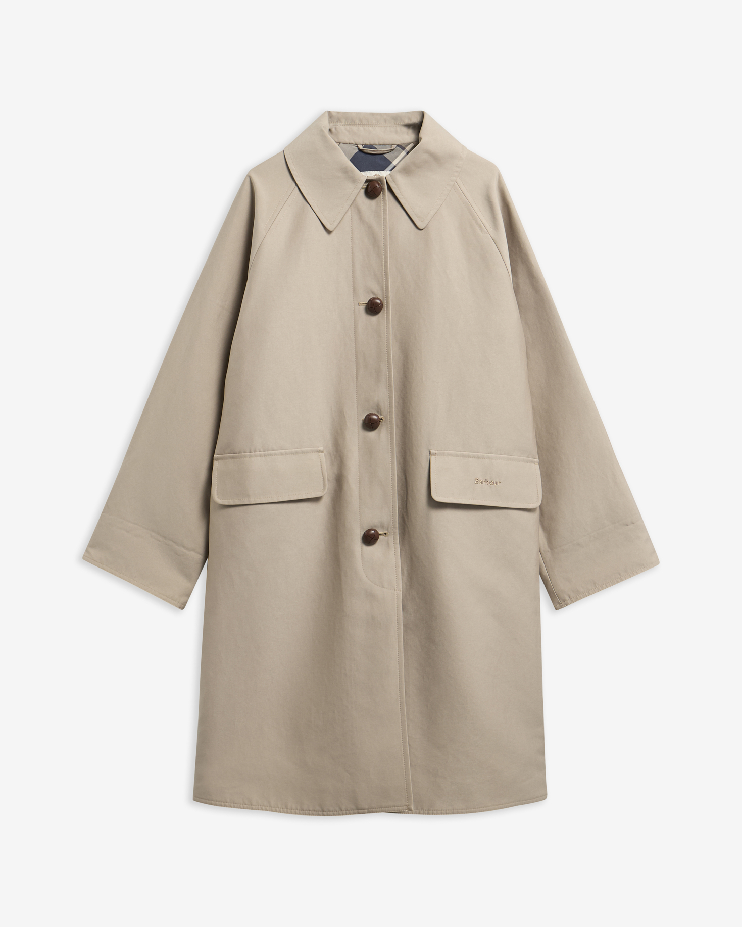 Ria Showerproof Car Coat Lt Trench/Birchwood Dress
