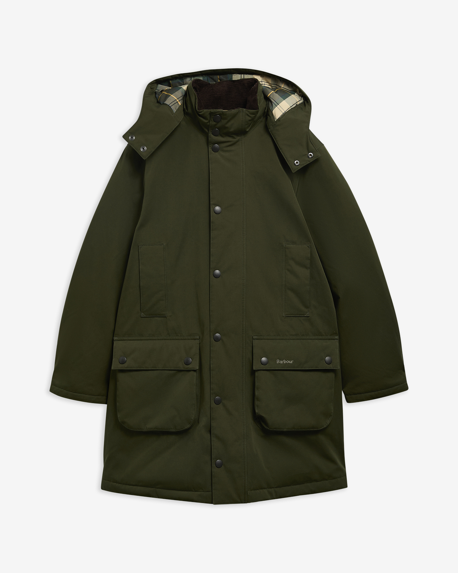 Oversized Border Waterproof Down Jacket Sage