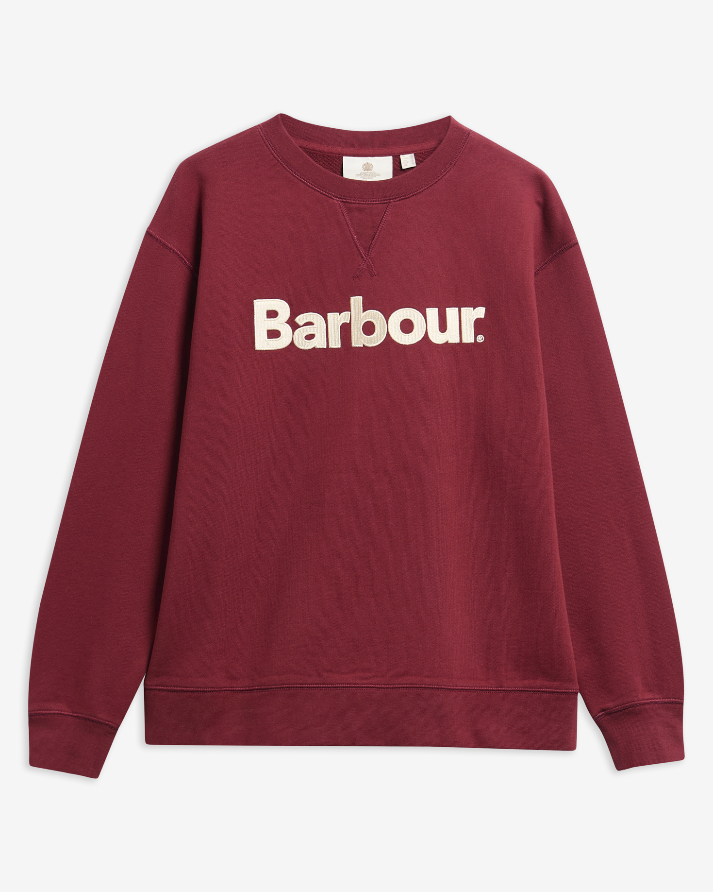 Sweatshirt Hartland Logo Cranberry Red