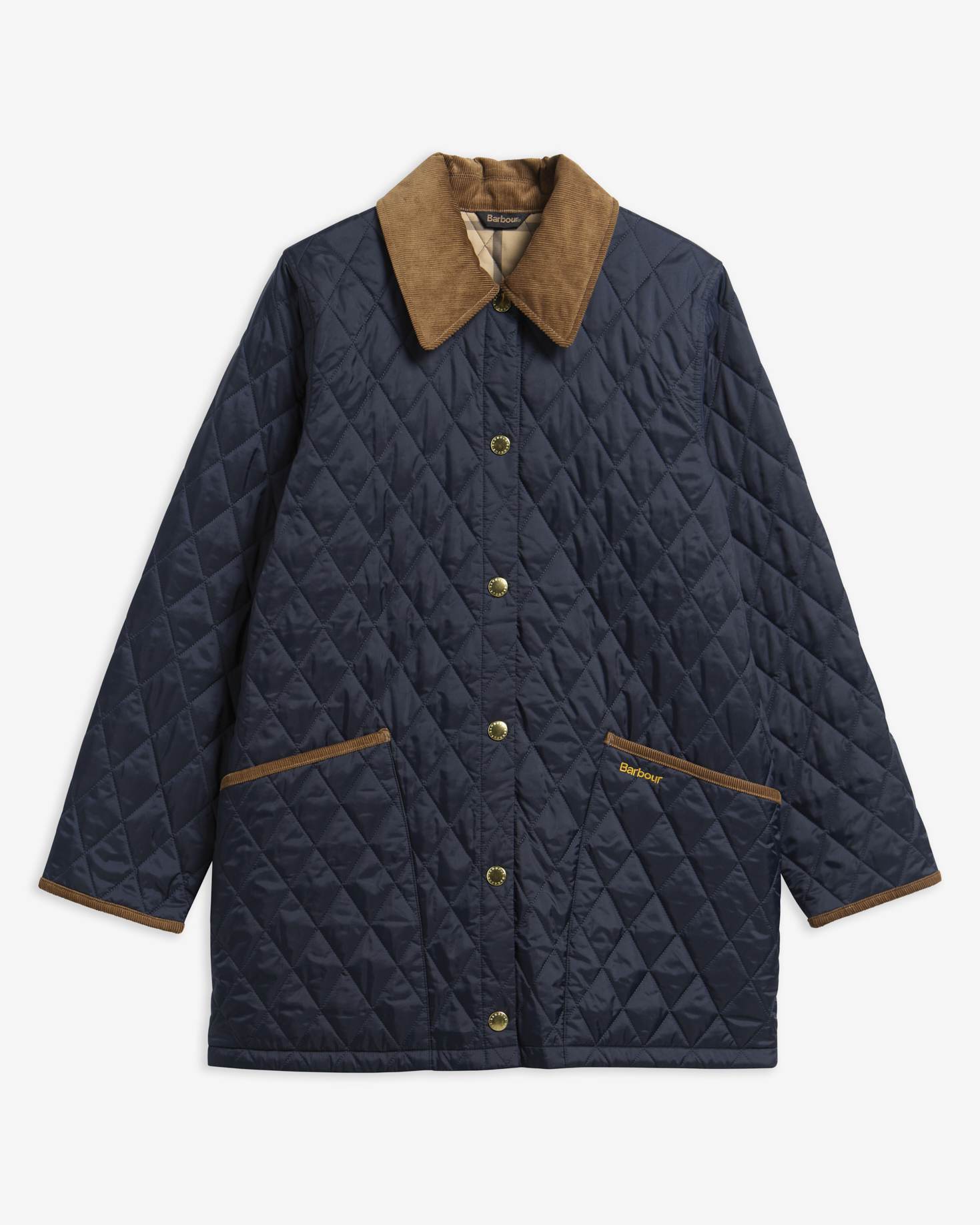 Steppjacke Icons Modern Liddesdale Dark Navy/Birchwood