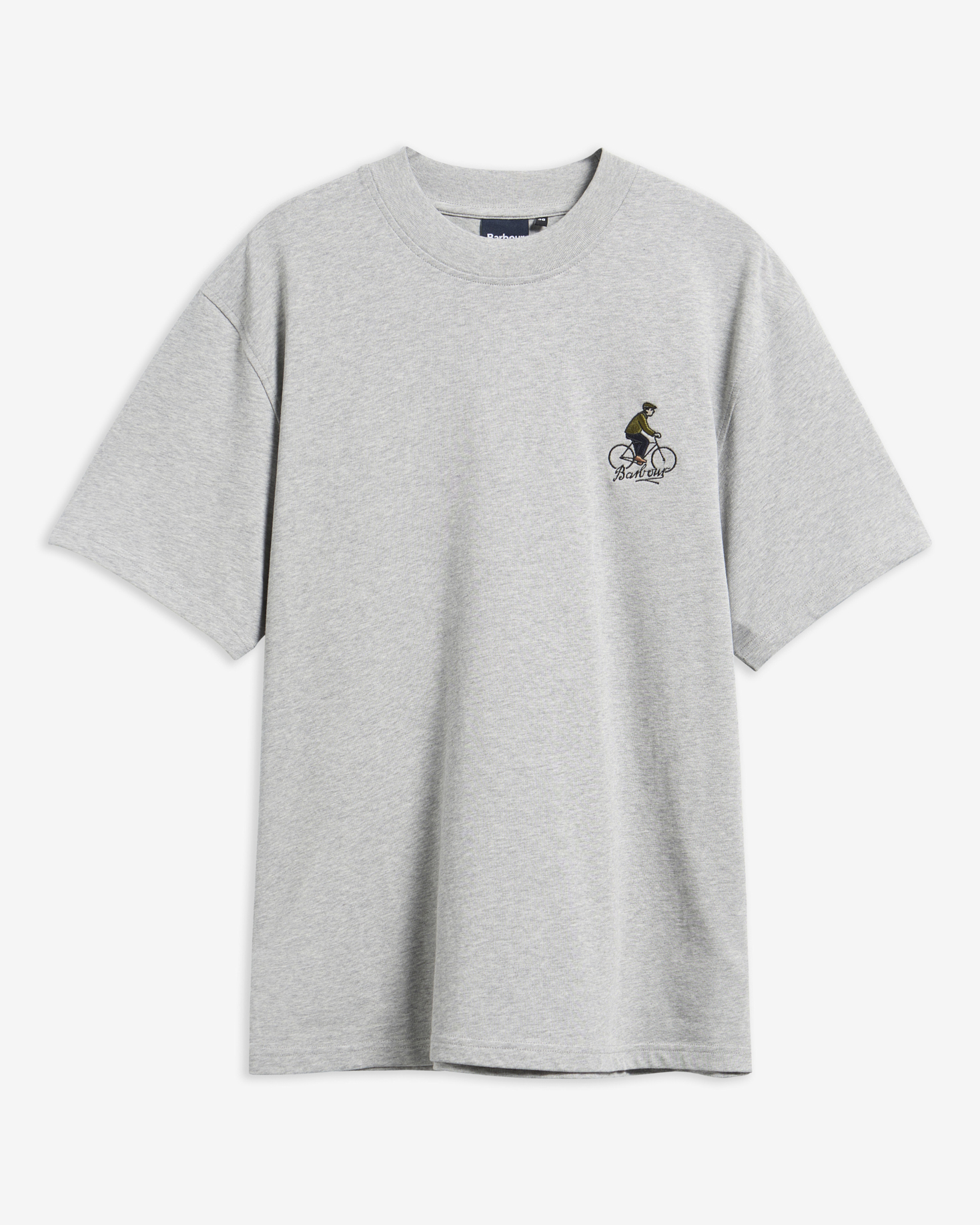 T-shirt oversize Trussford Bicycle Grey Marl