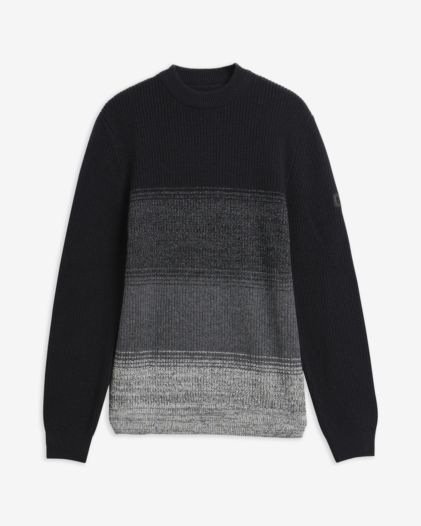 B.Intl Pullover Raynes Rundhalsausschnitt Black
