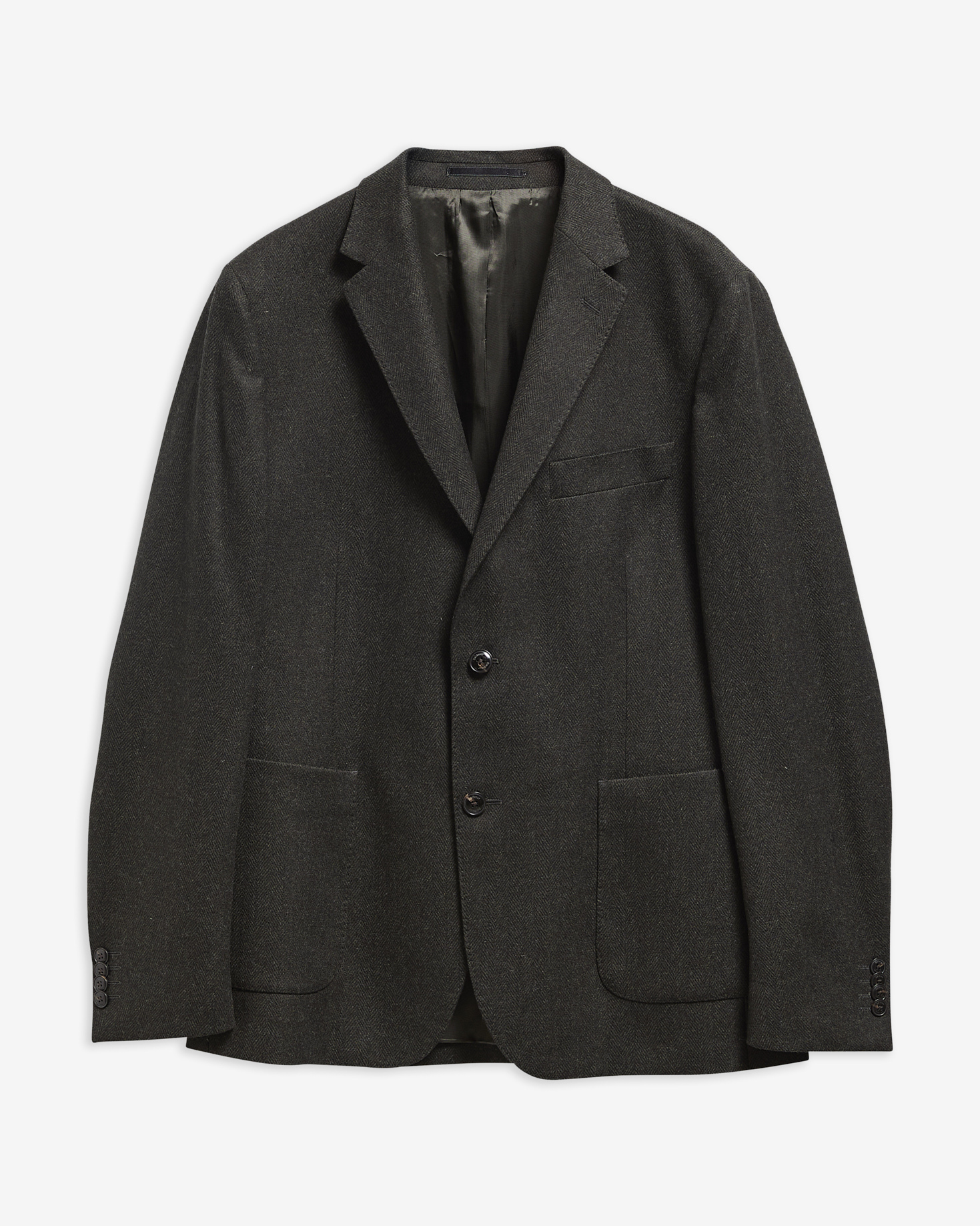 Barbour Blazer Fairford Herringbone Forest