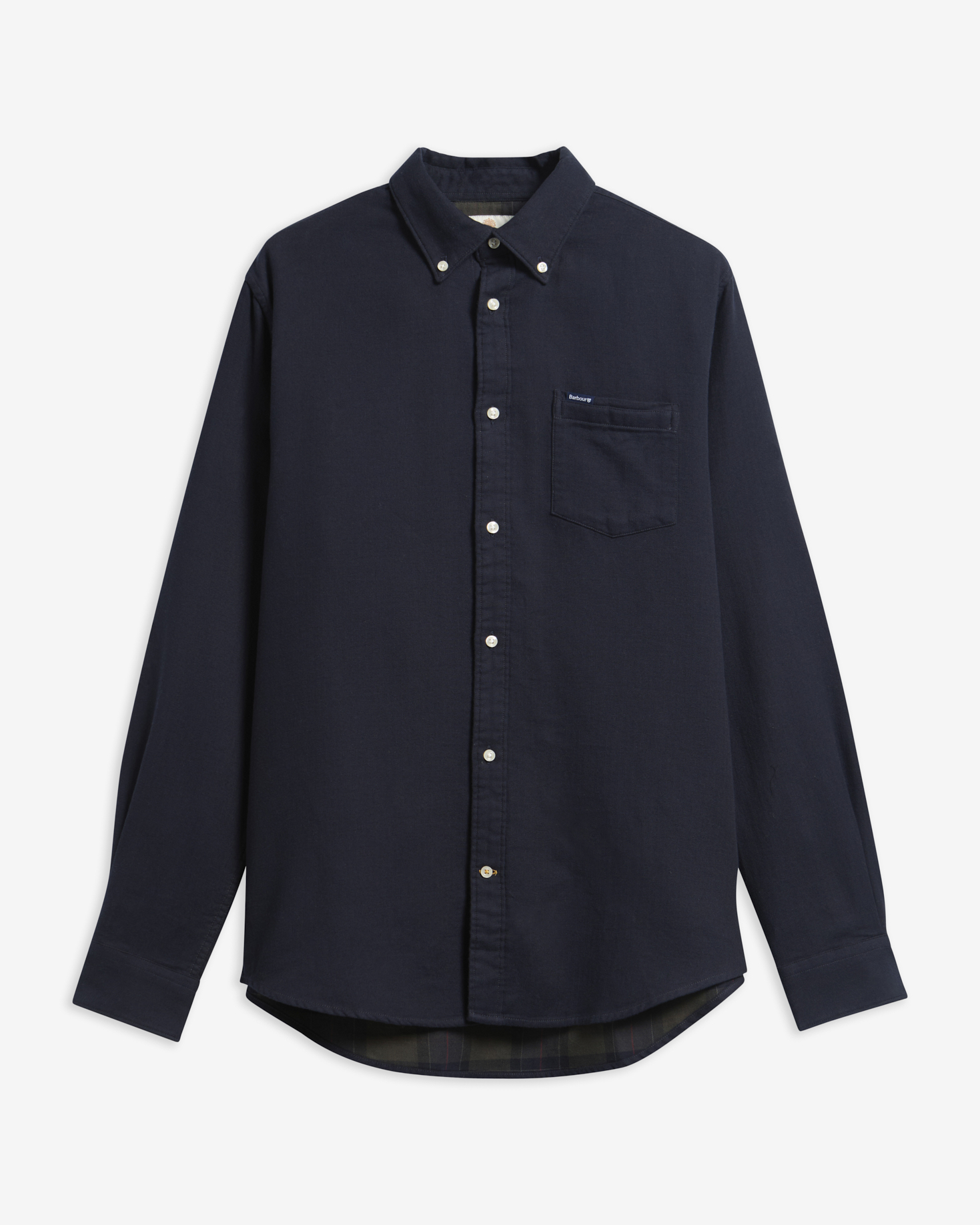 Buckley Tailored Long-Sleeved Shirt Navy