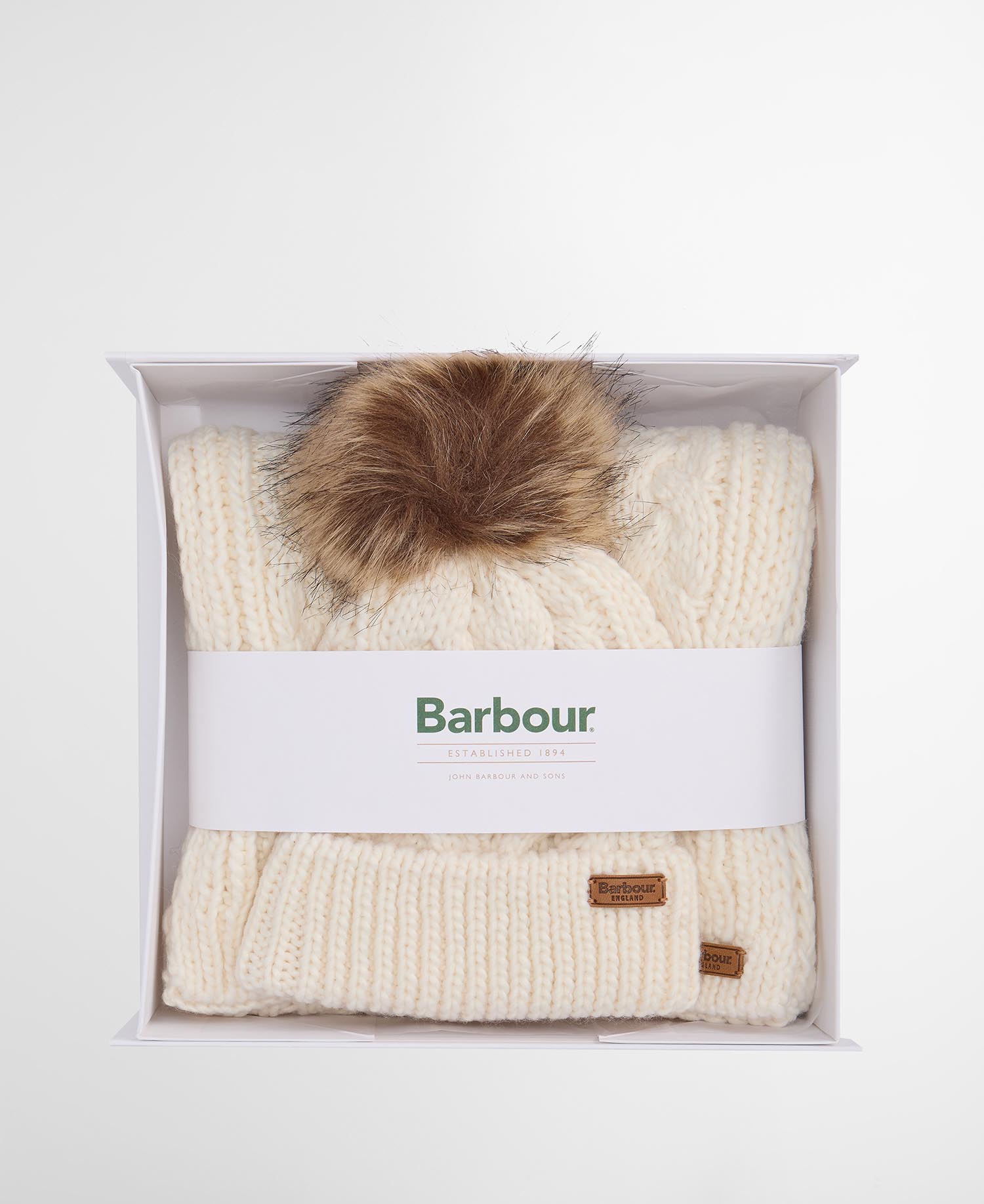 Geschenkset Beanie & Schal Penshaw Cloud
