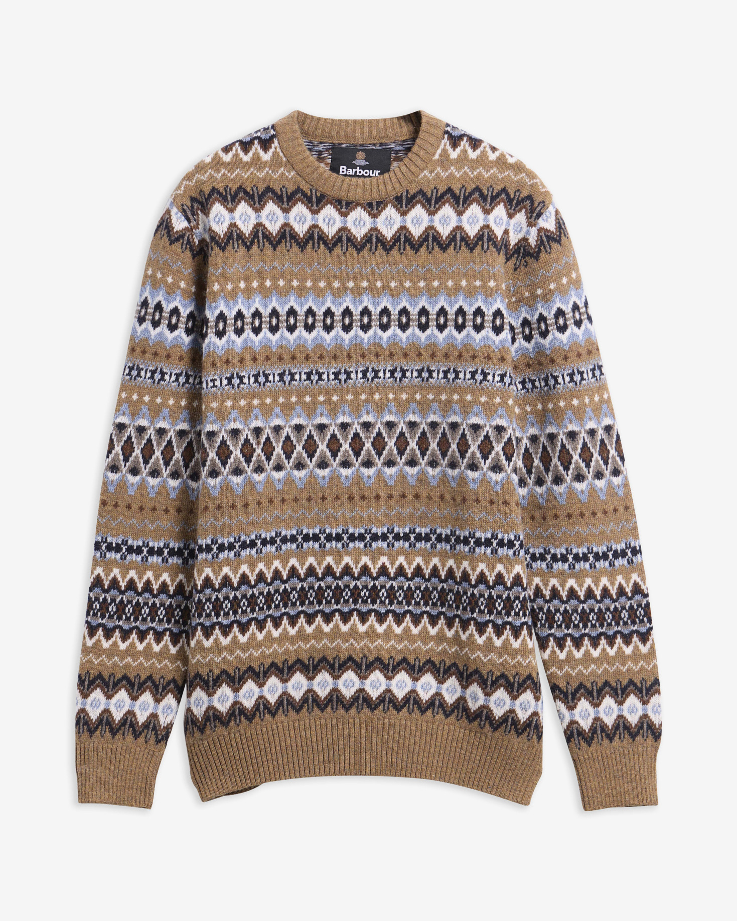 Case Fair Isle Jumper Trench