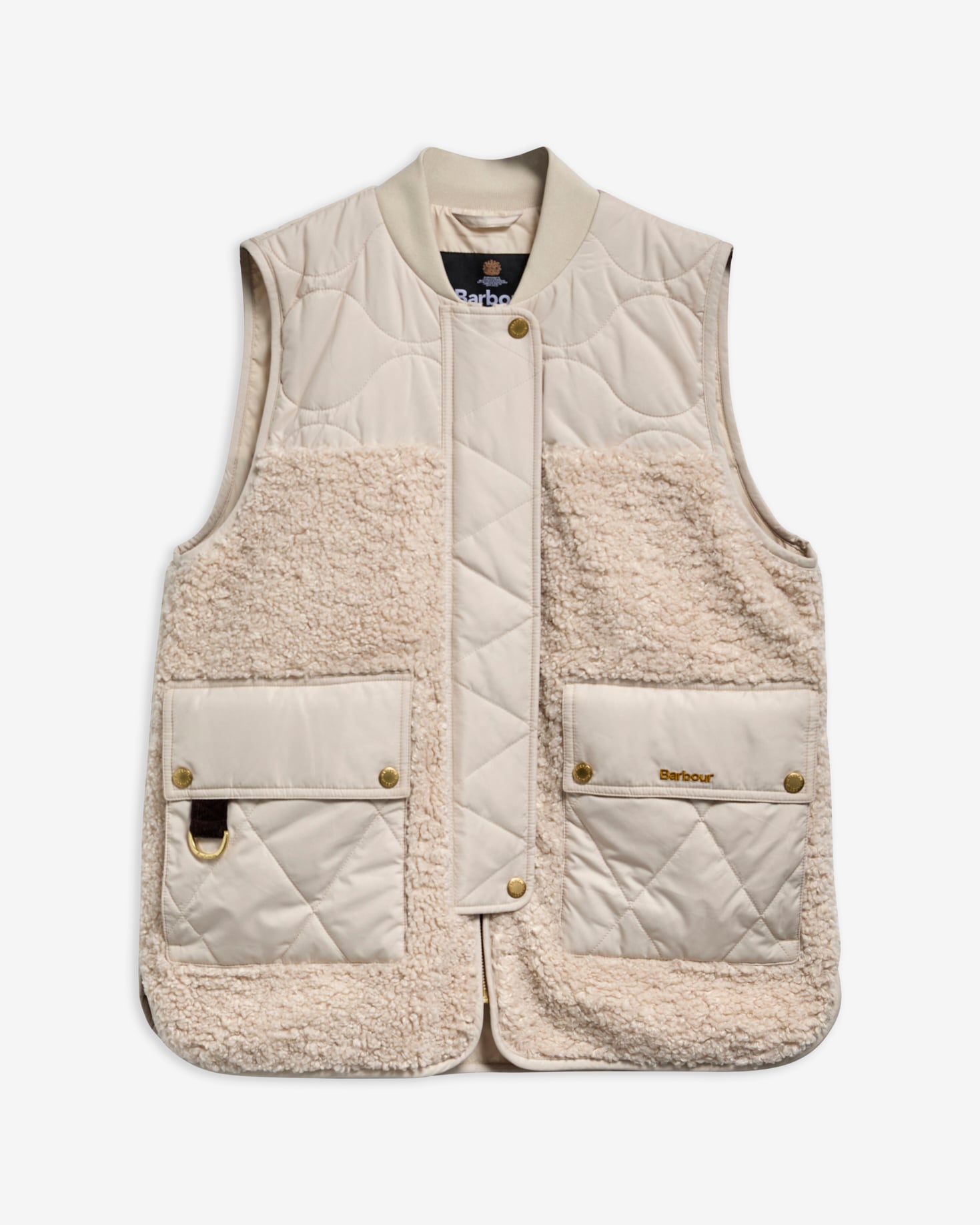 Gilet in pile Ampleforth Jasmine