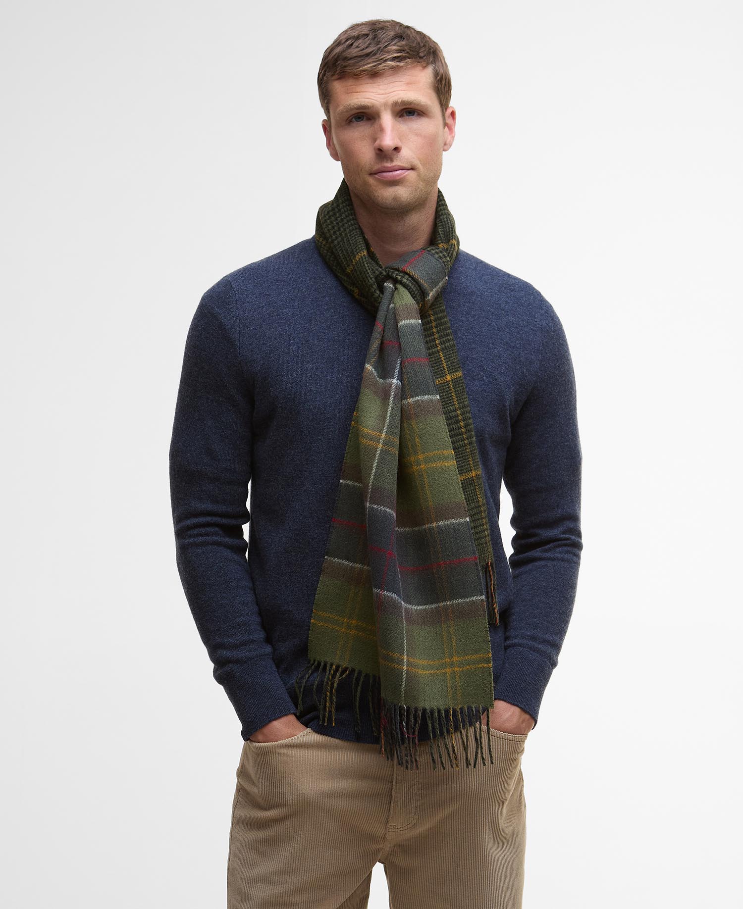 Schal Dramside Reversible Lambswool Classic Tartan
