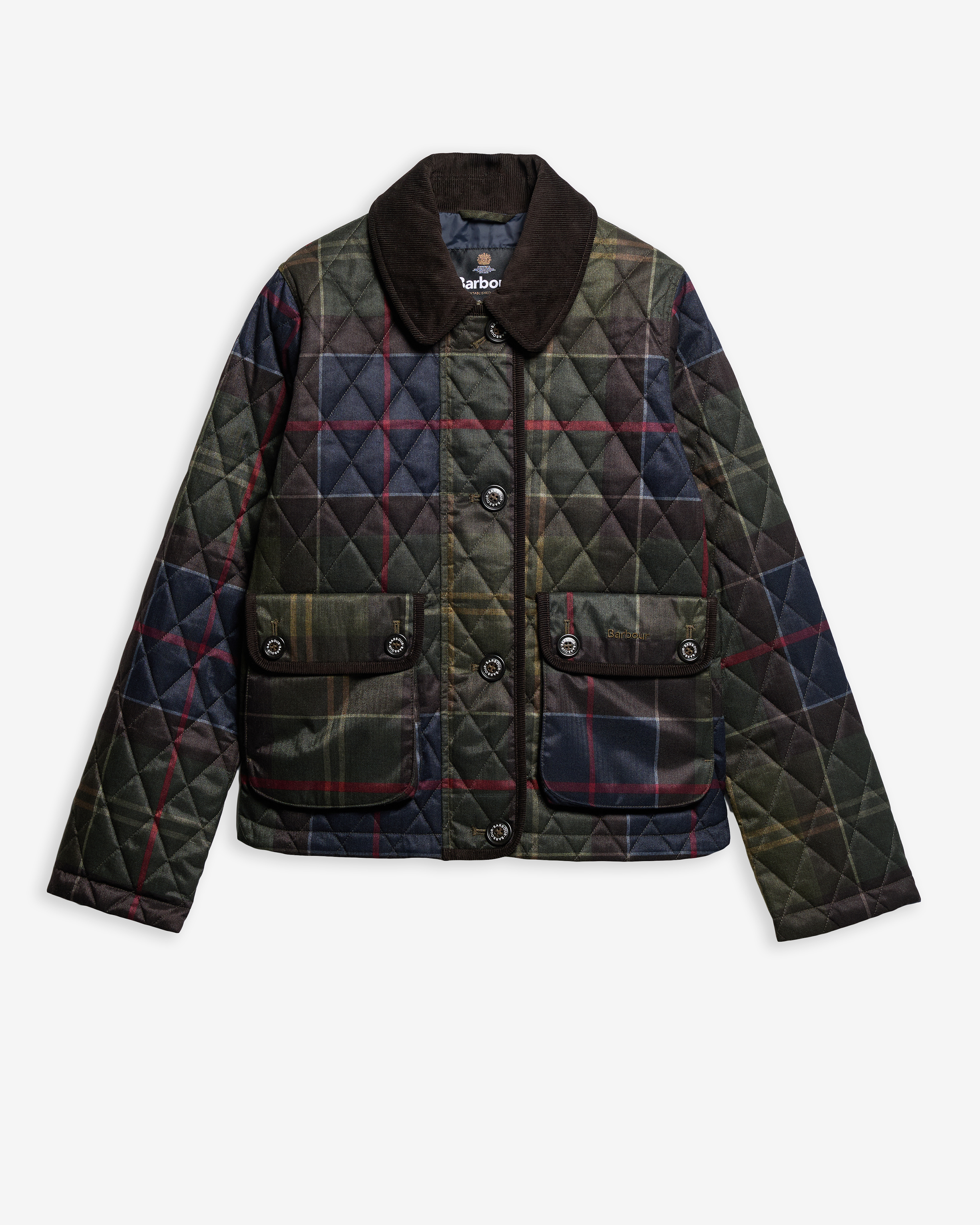 Steppjacke Loudon Tartan