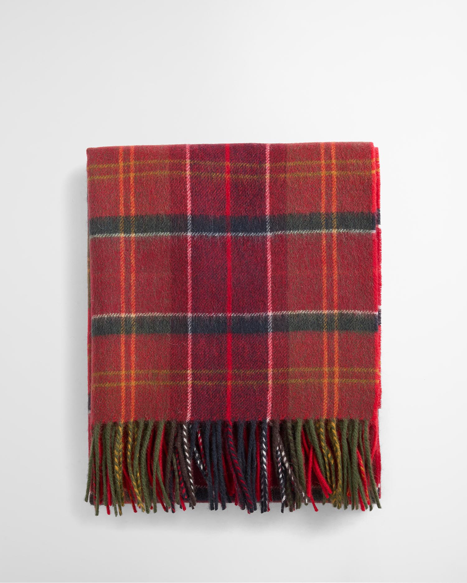 Schal Serena Tartan Lambswool Cardinal/Classic Tartan