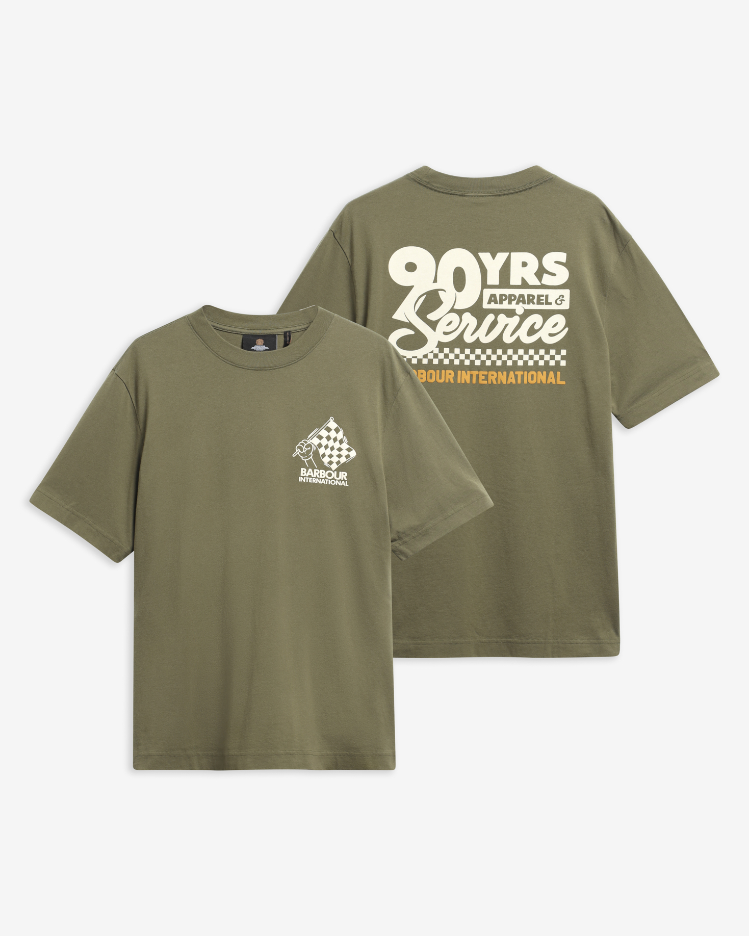 T-shirt con stampa Herman Mid Olive