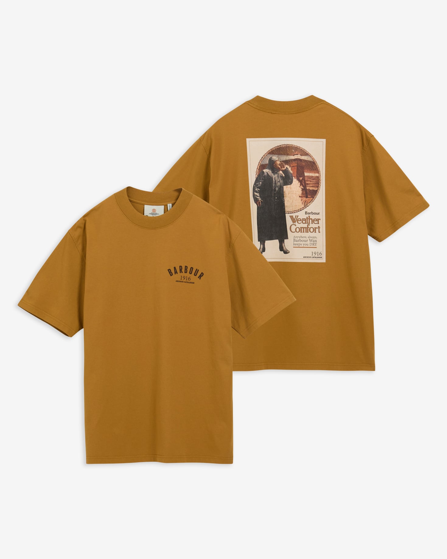 1916 Graphic Oversized T-Shirt Cumin