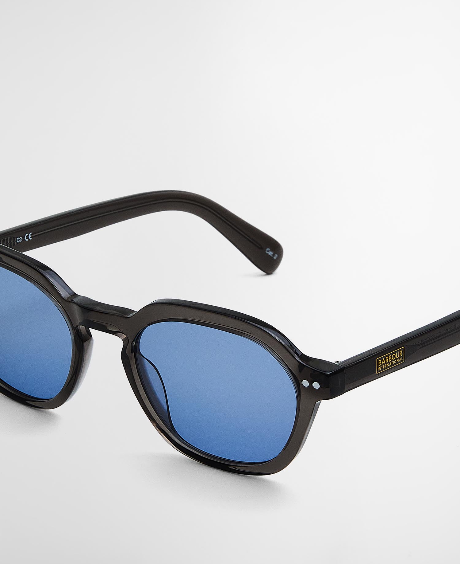 Oval Sunglasses Smokey Grey