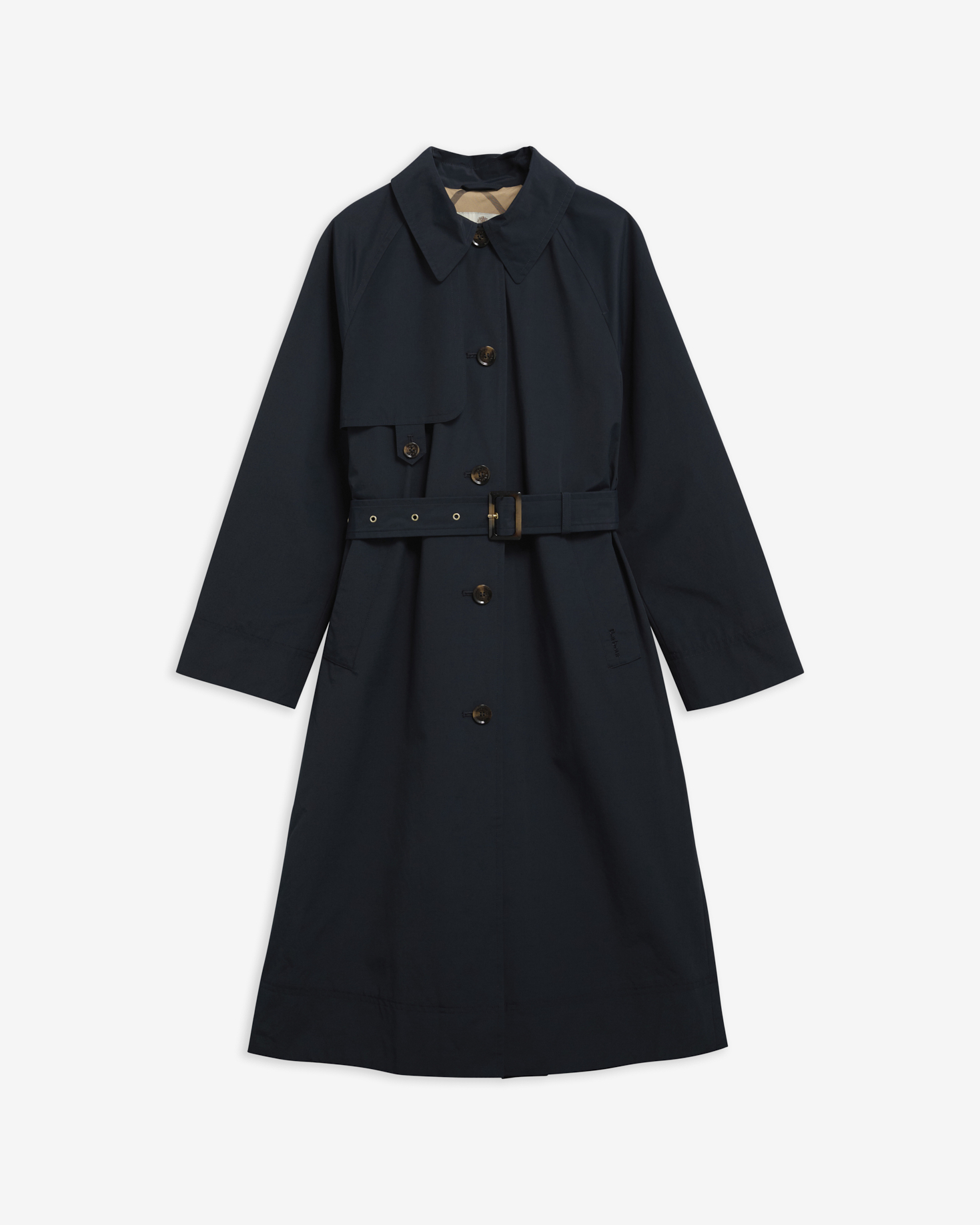 Barbour Trenchcoat Antonella Showerproof Dk Navy/Birchwood Dress