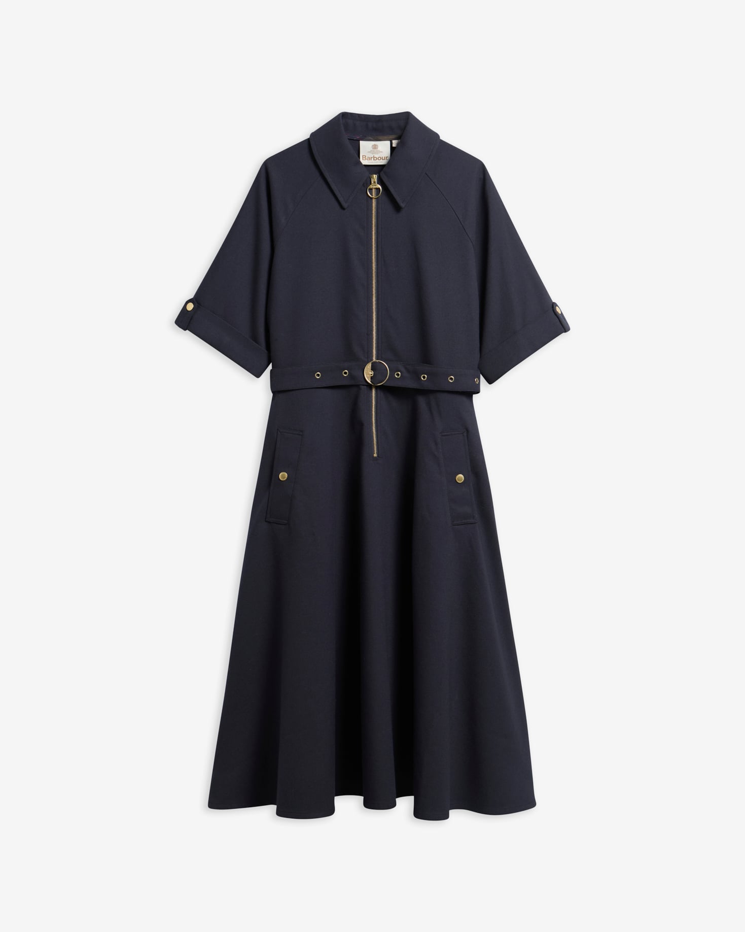 Barbour Kleid Arlene Midi Dark Navy