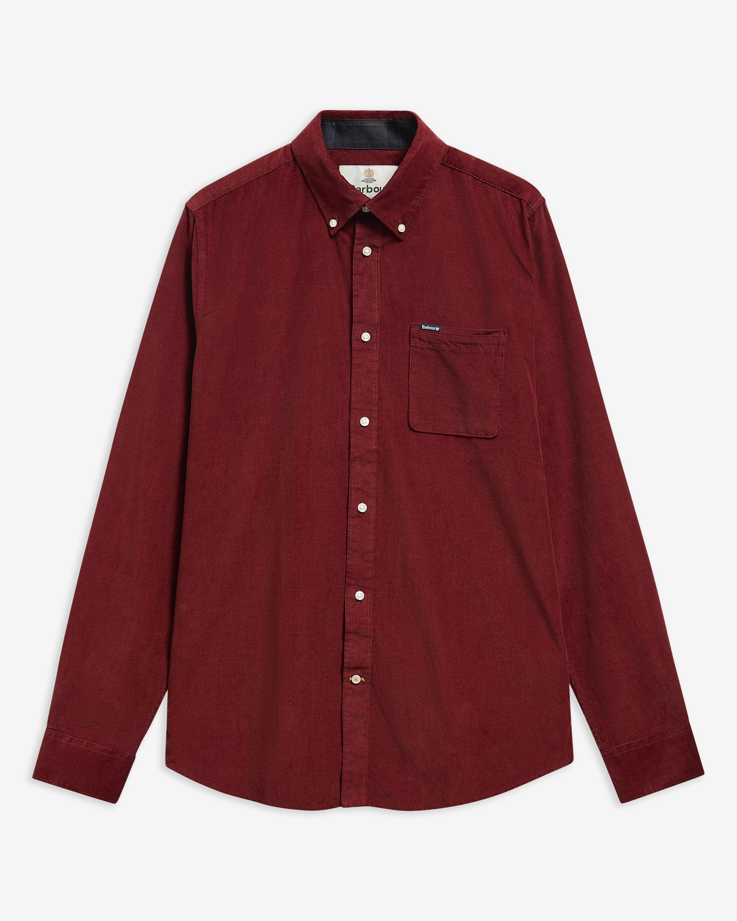 Ramsey Tailored Long-Sleeved Shirt Russet Brown