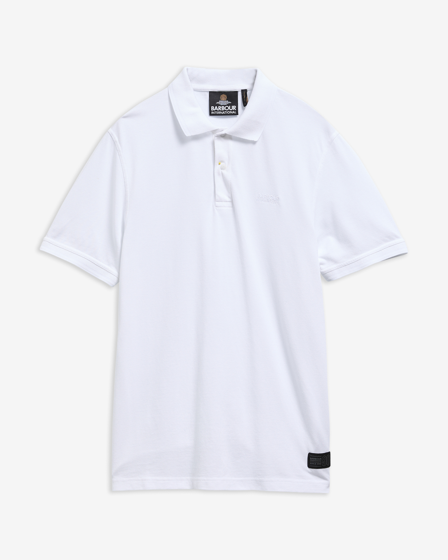 B.Intl Poloshirt 90th Anniversary White