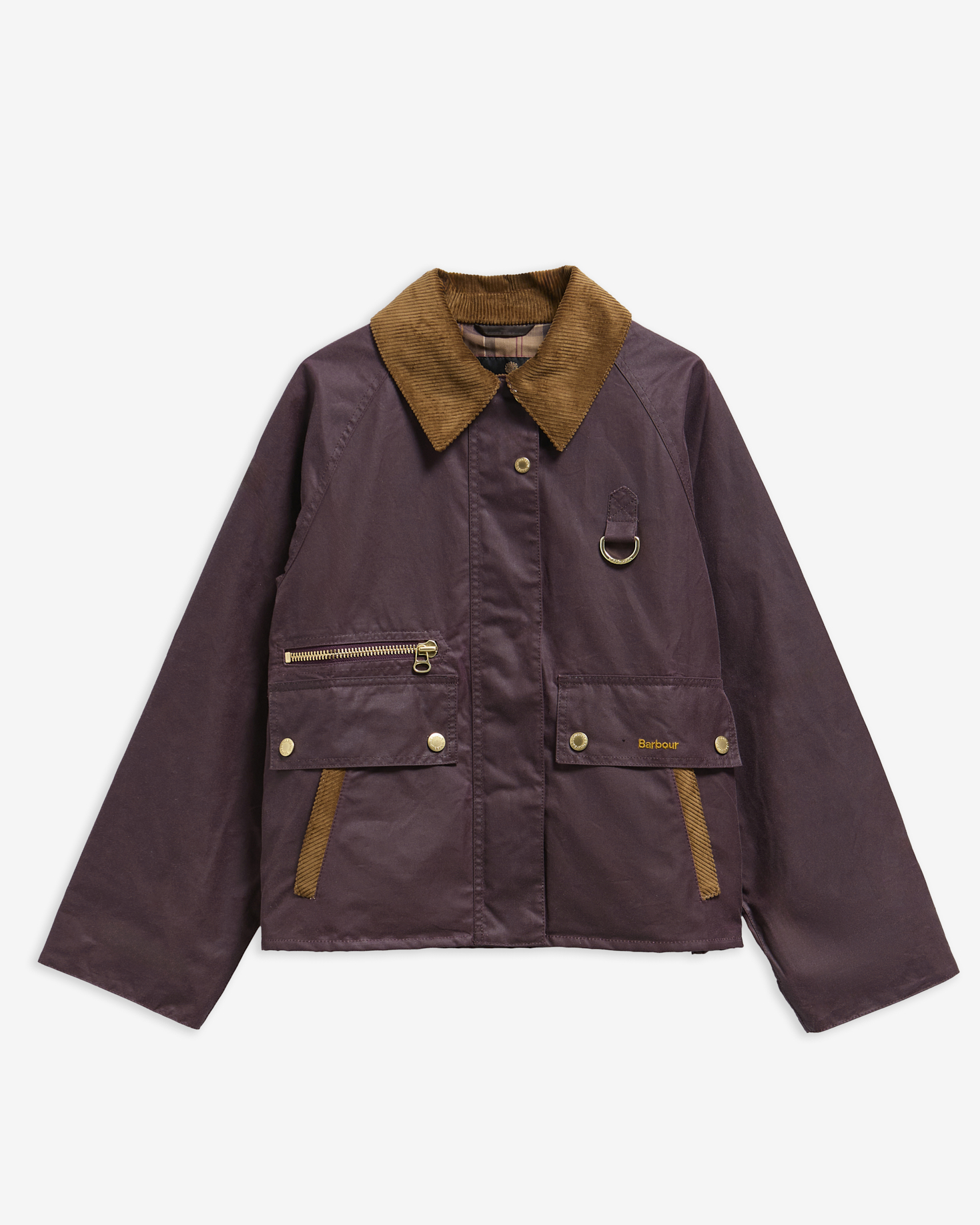 Barbour Wachsjacke Cottingham Bordeaux/Muted
