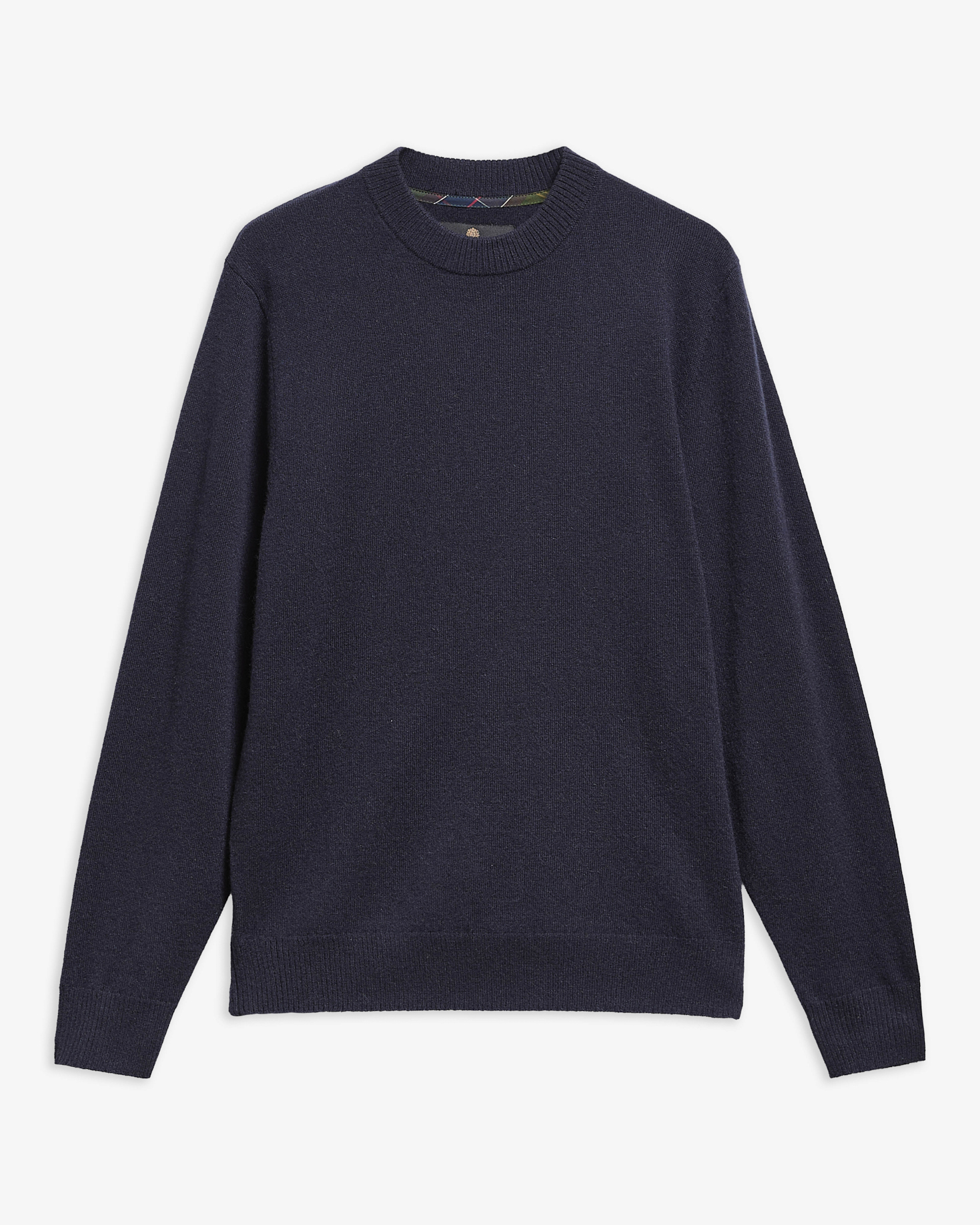 Maglione girocollo in puro cashmere Navy