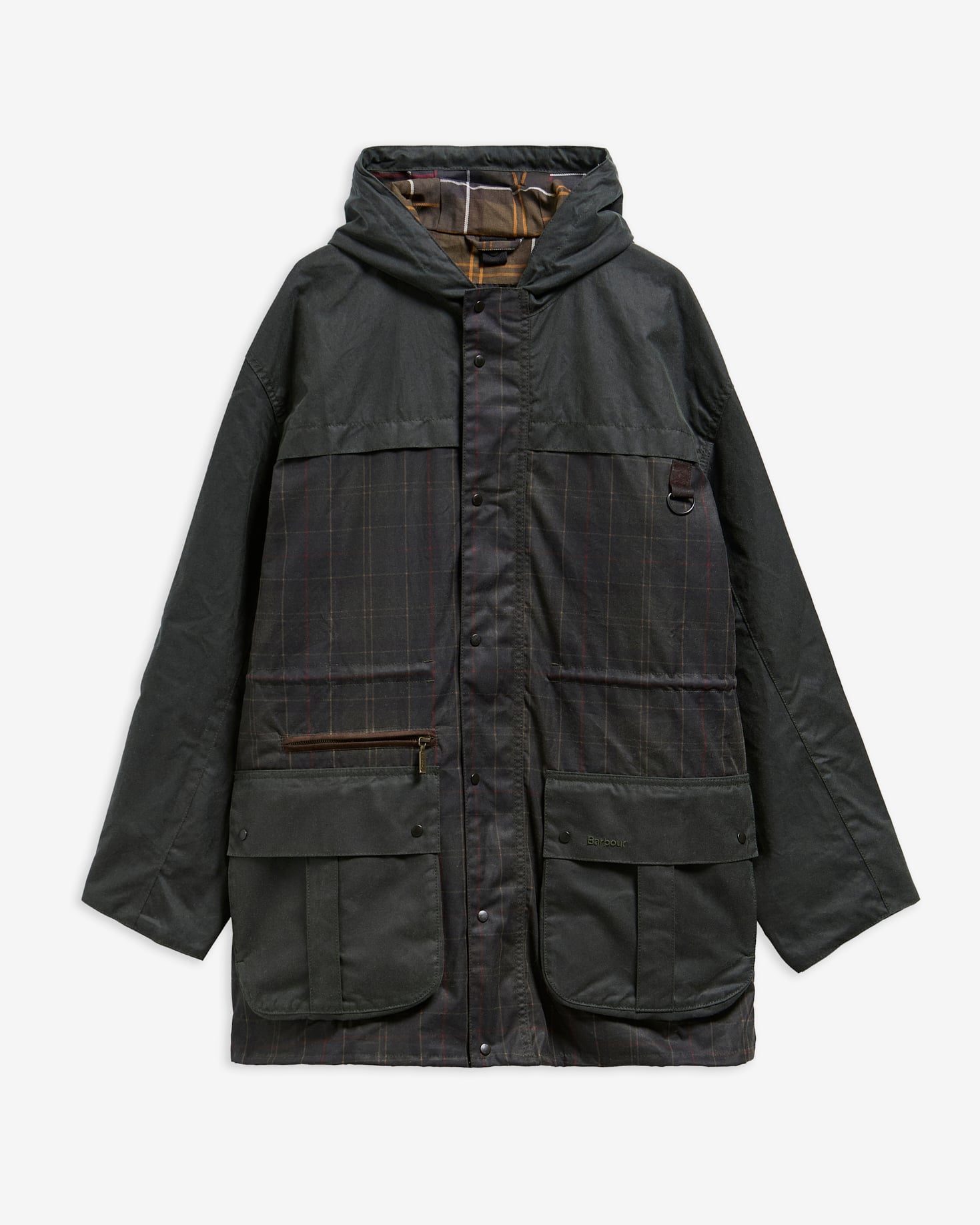 Icons Tartan Durham Waxed Jacket Classic Tartan