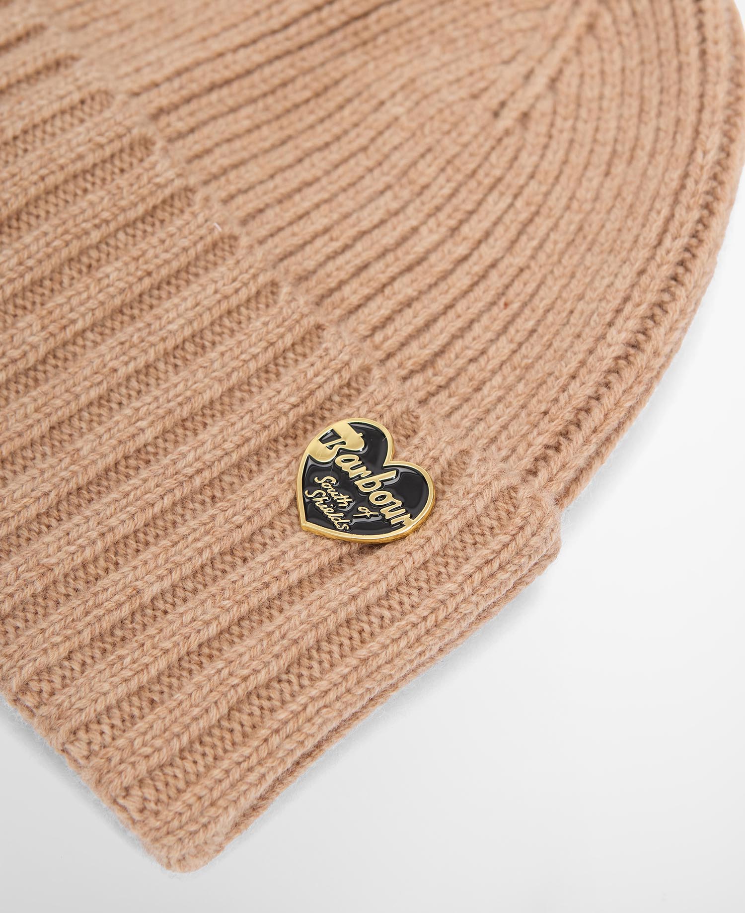 Barbour Beanie Annette aus Woll-Kaschmir-Mix Classic Beige