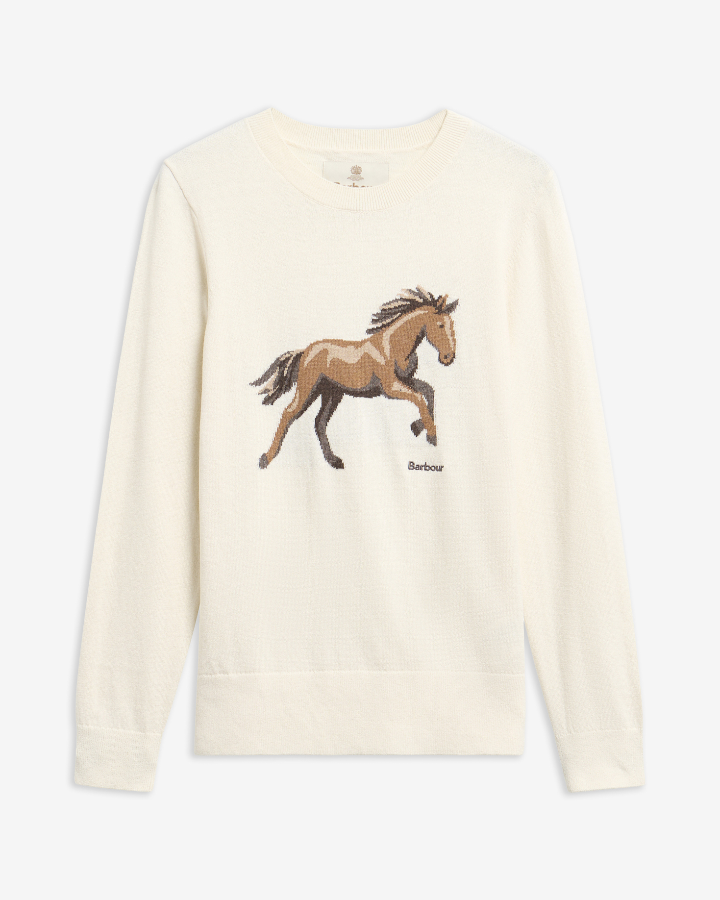 Homeswood Crew Neck Jumper Ecru