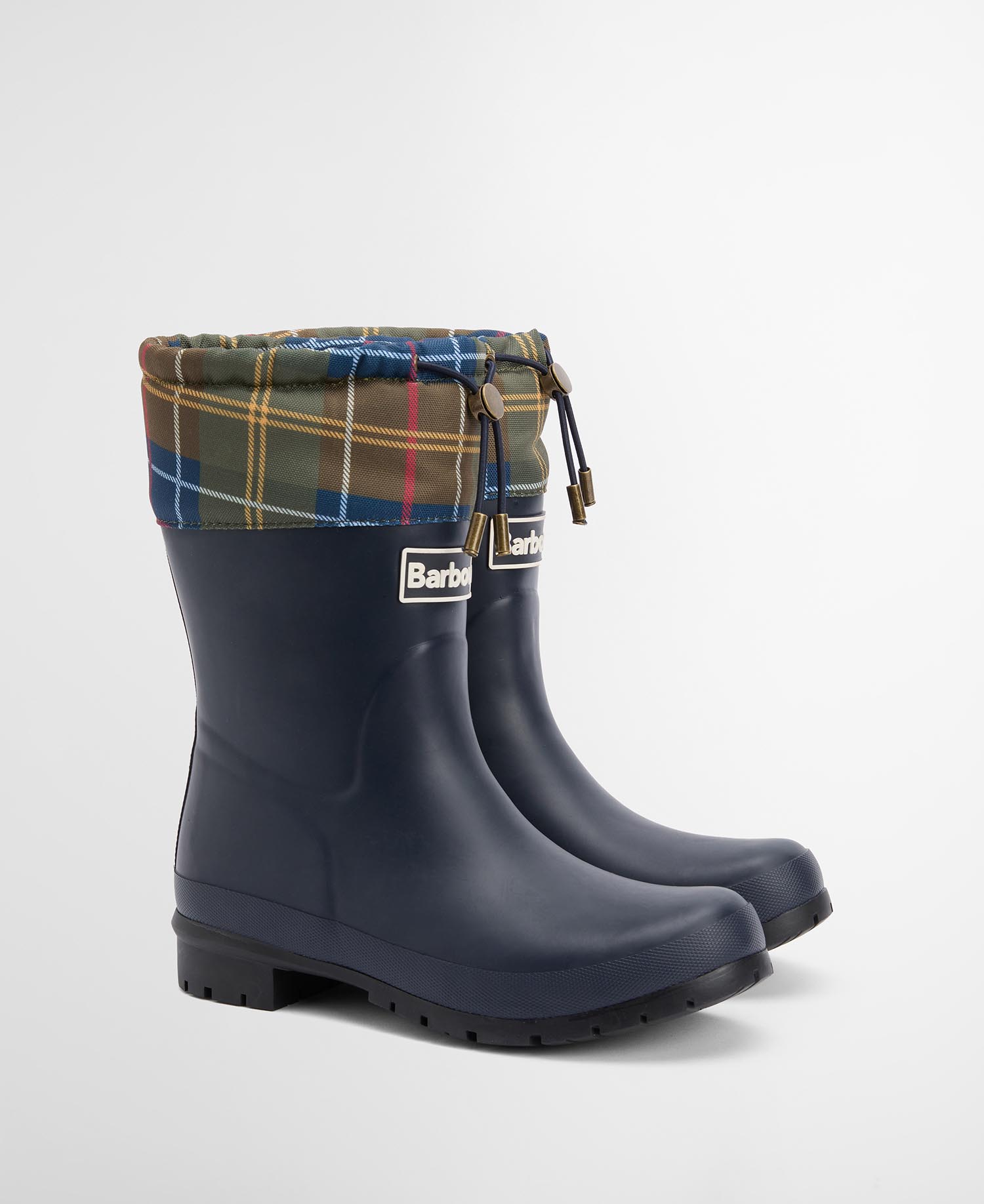 Mowbray Wellingtons Navy/Classic Tartan