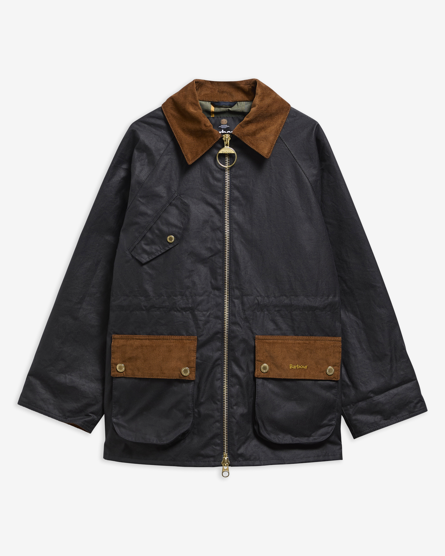 Treeton Waxed Jacket Navy/Ancient