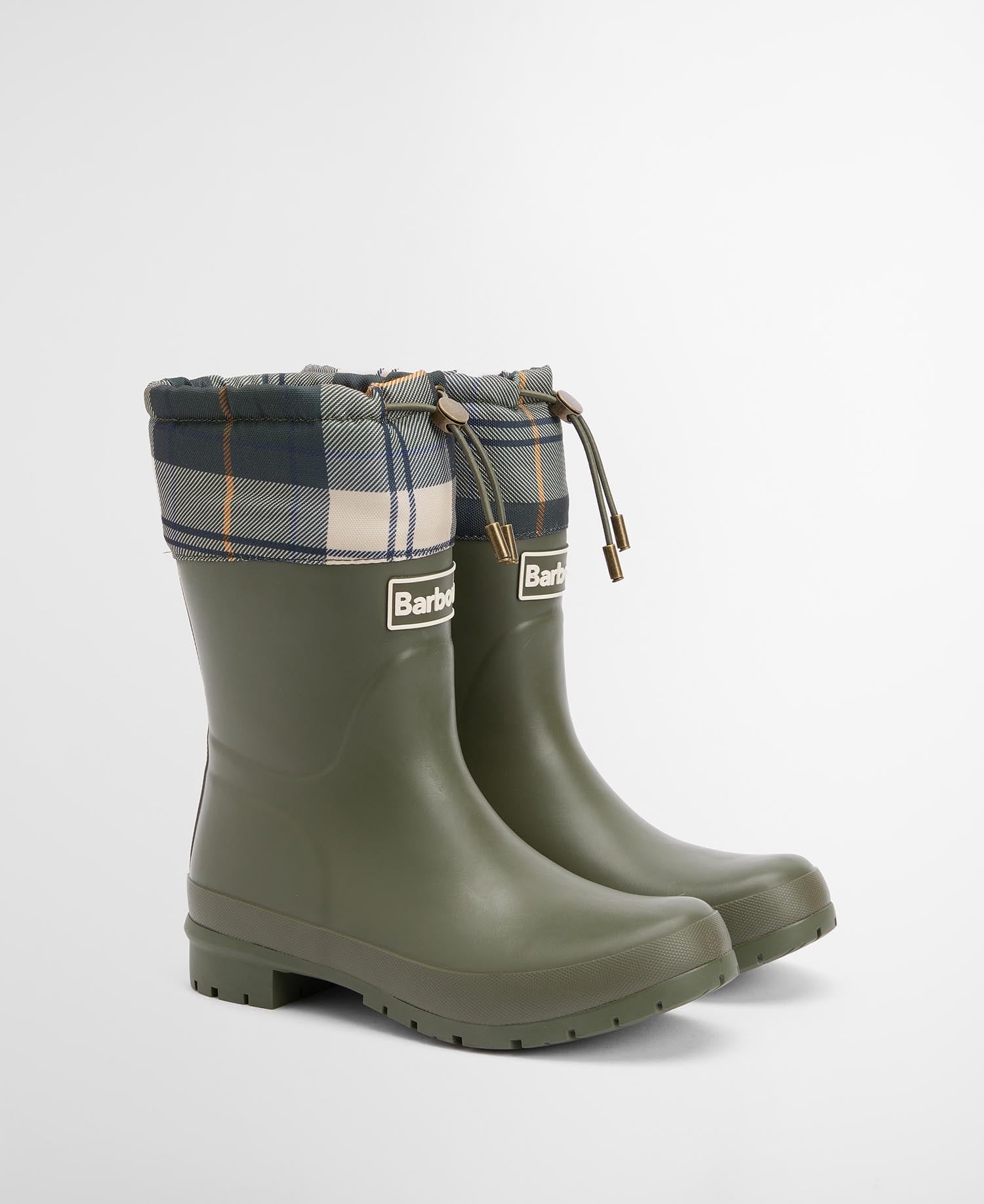 Mowbray Wellingtons Olive/Ancient Tartan