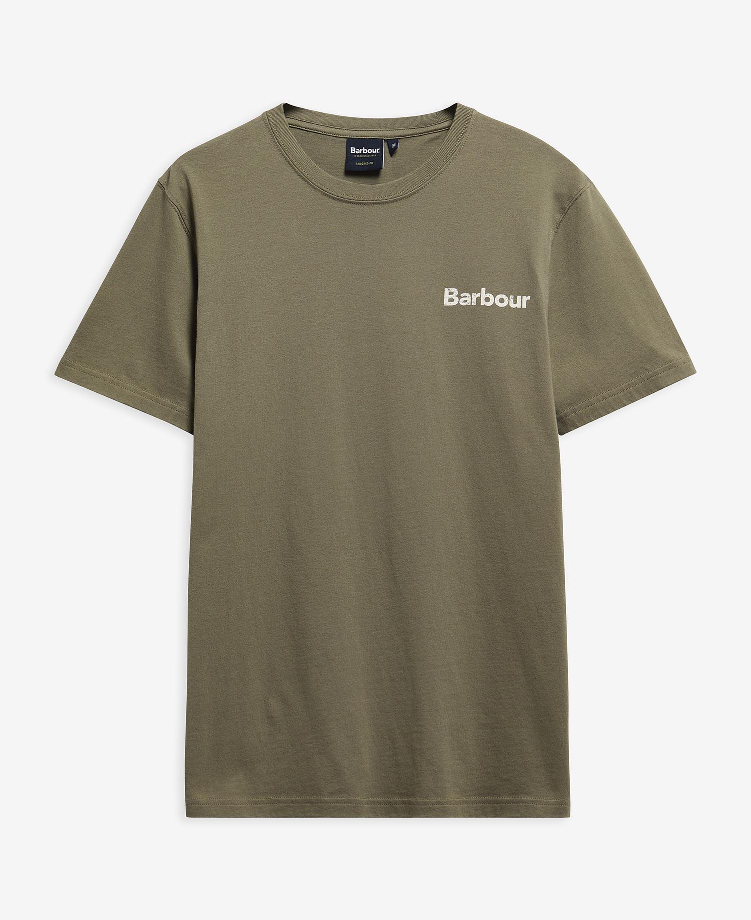 Dearham Graphic Tailored T-Shirt Dusty Olive