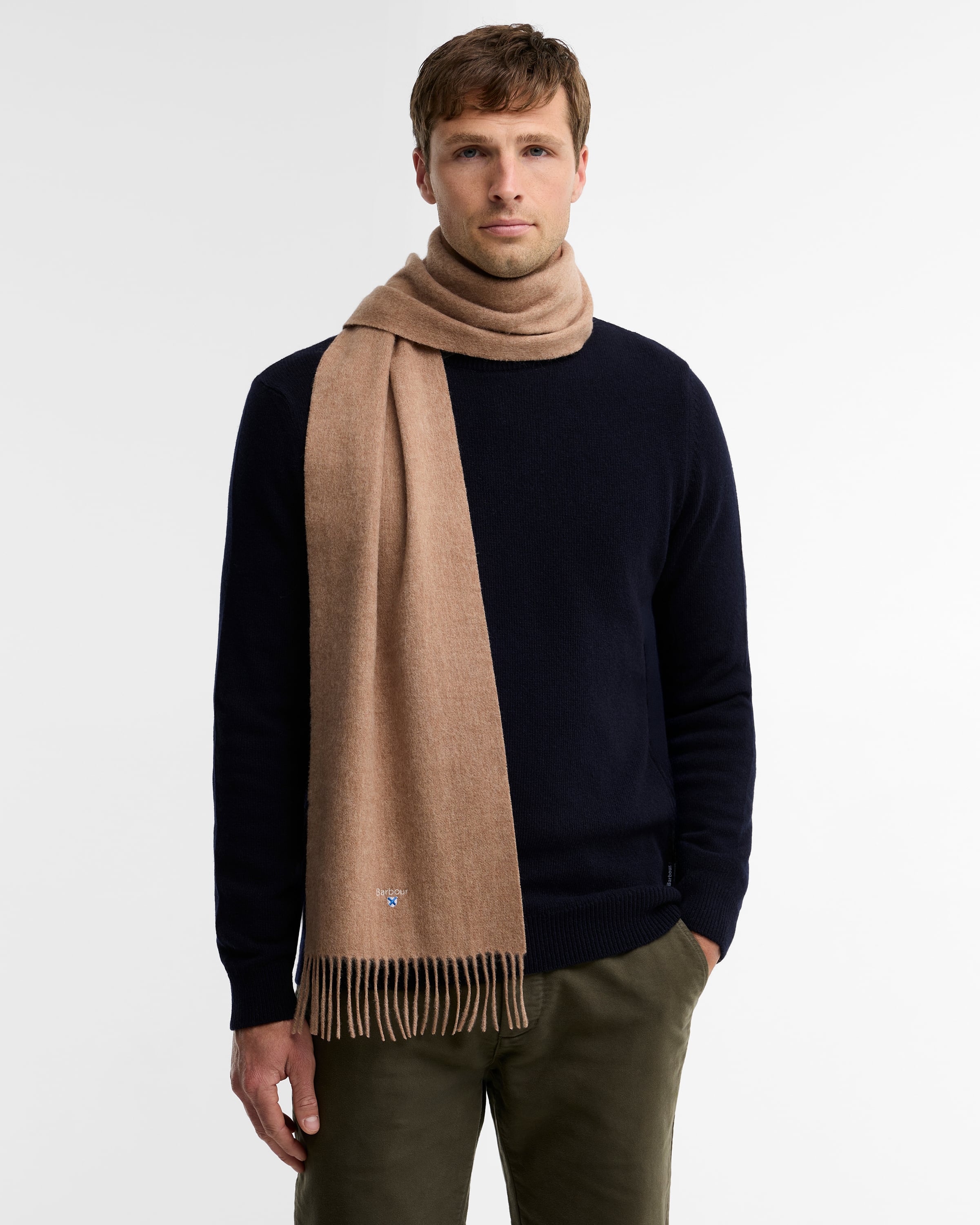 Schal Plain Lammwolle