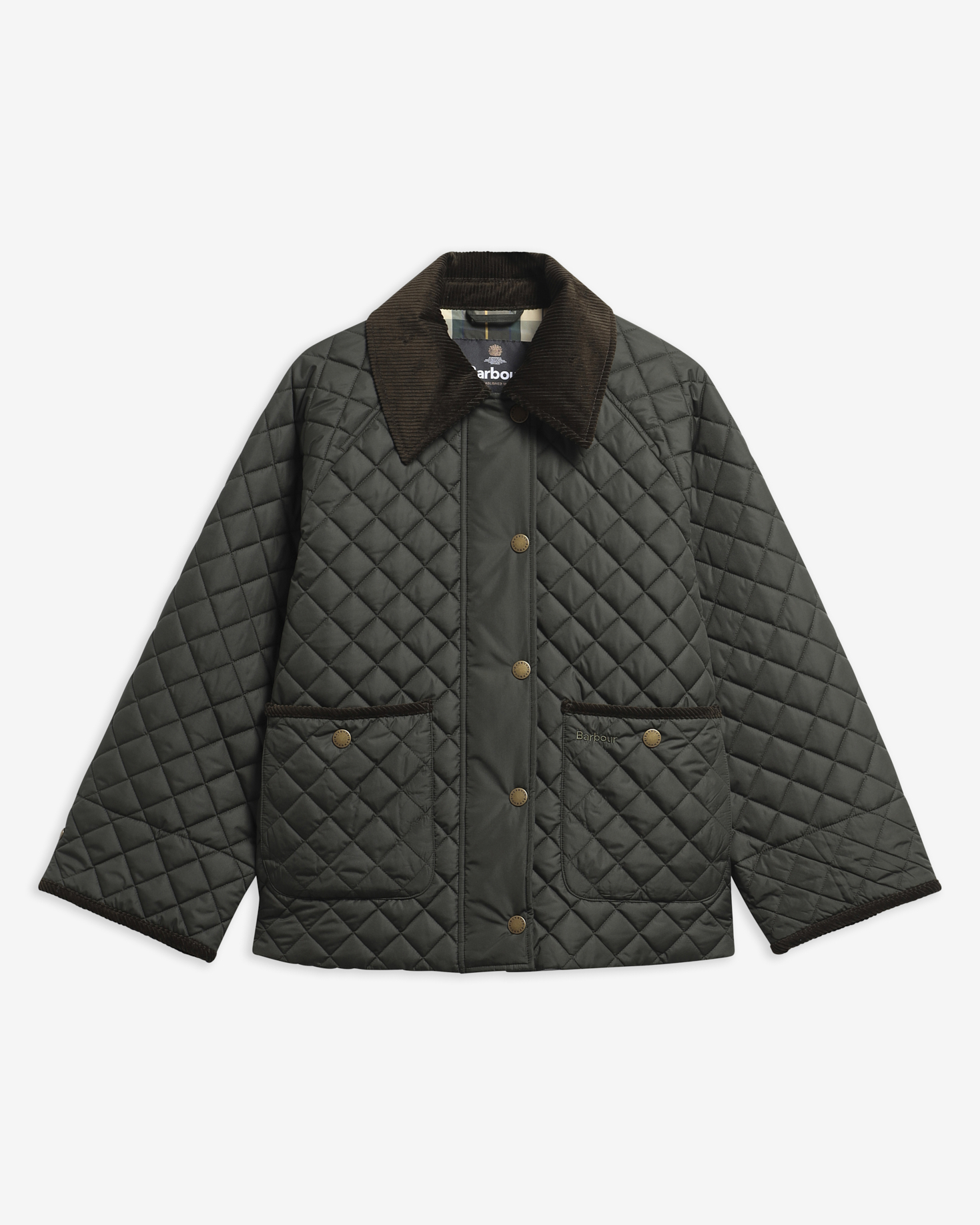 Ava Quilted Jacket Sage/Ancient