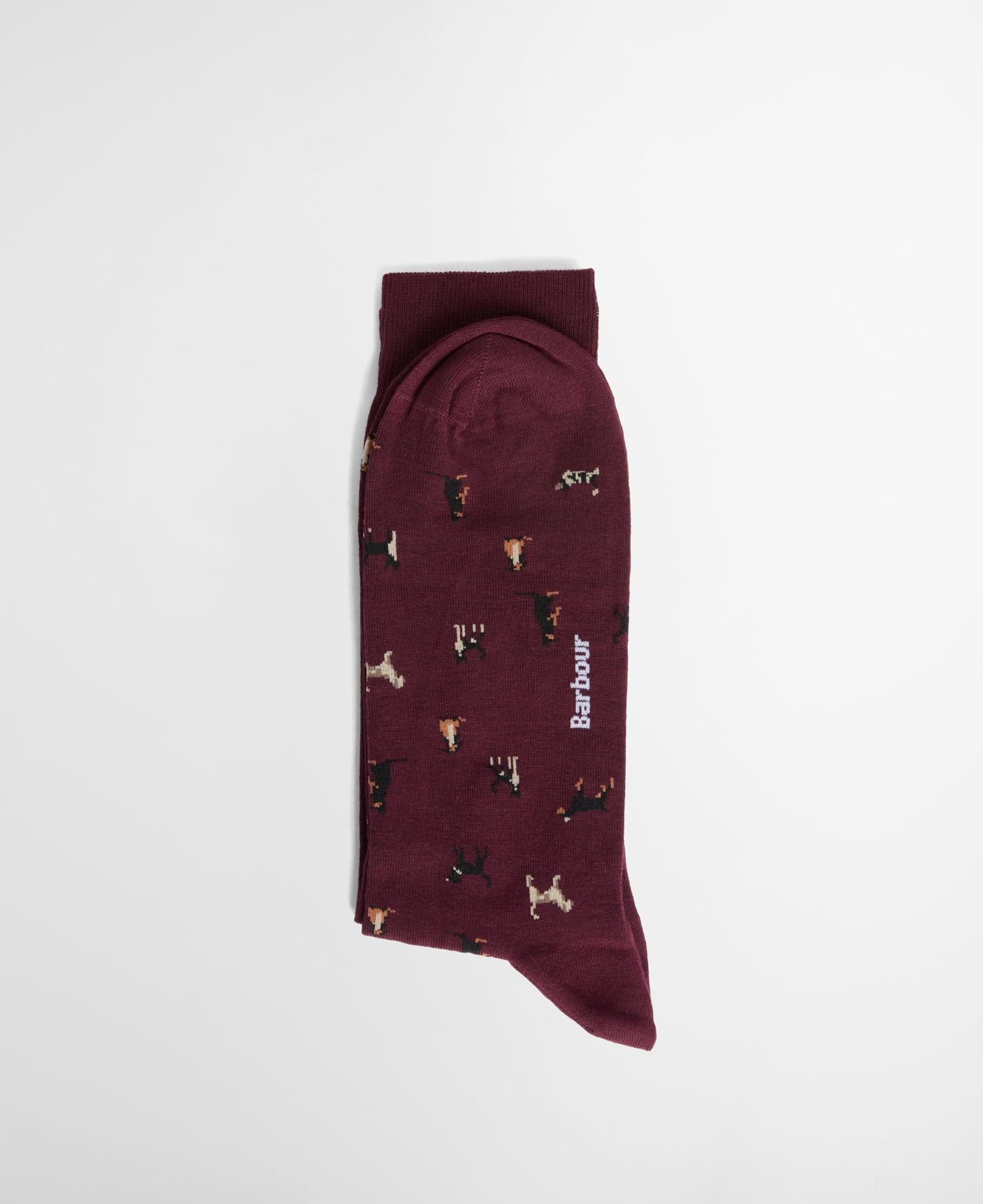 Mavin Socks Bordeaux/Dog