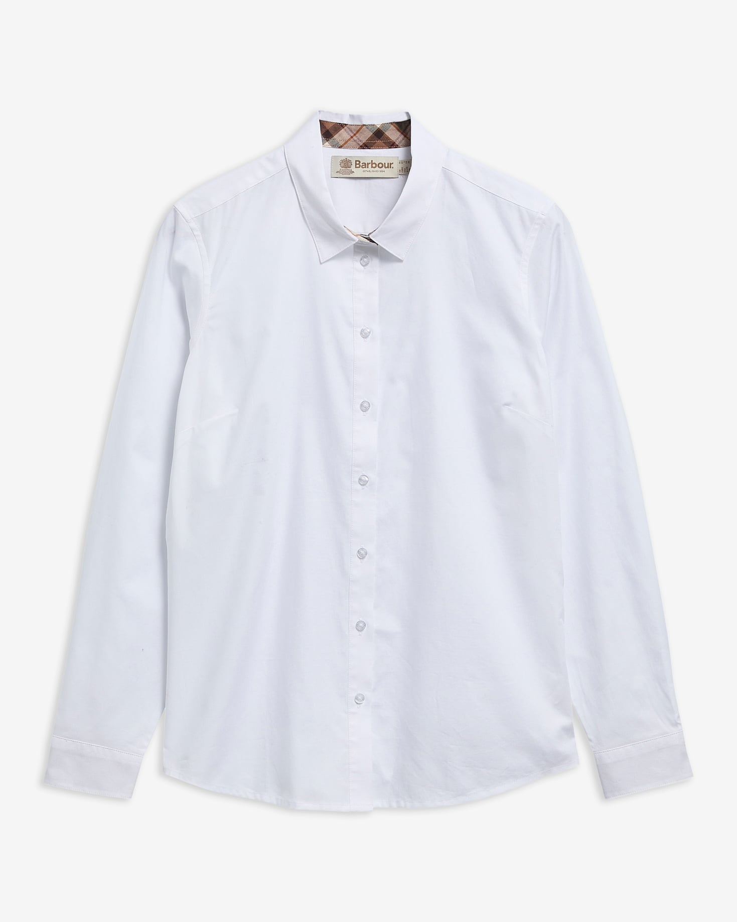 Camicia Derwent White/Lt Muted Tartan