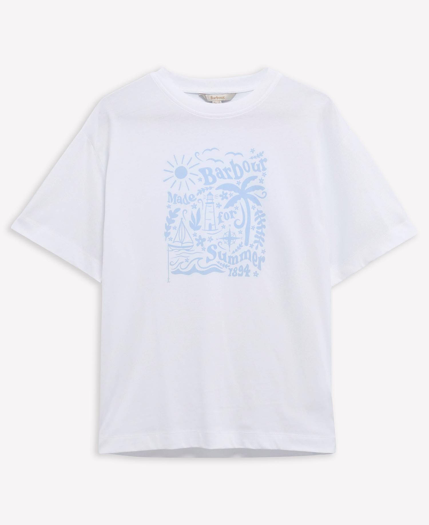 T-Shirt Baiton Graphic White