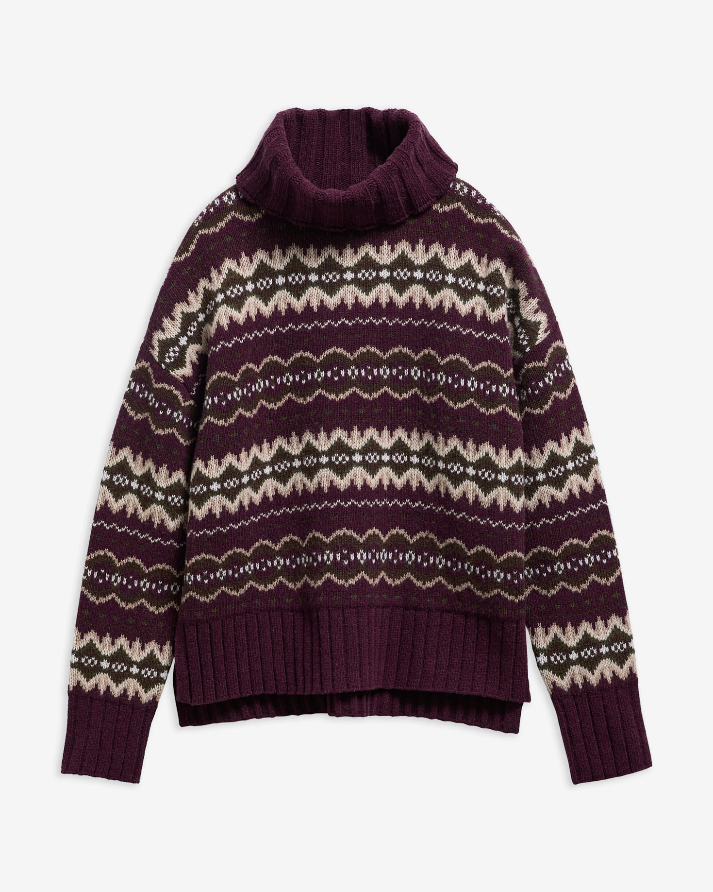 Rollkragenpullover Helen Fig Multi