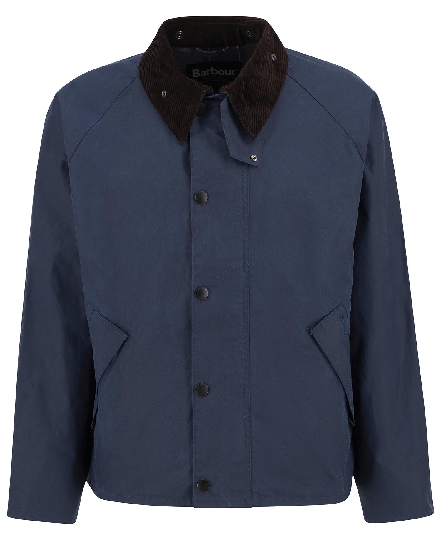 Transport Waxed Jacket Washed Cobalt