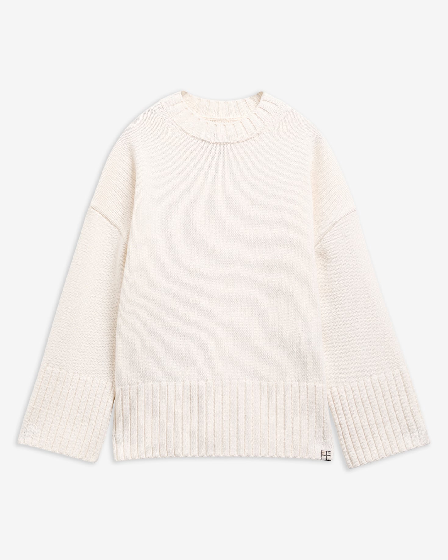 Gaia Crew Neck Jumper Cloud