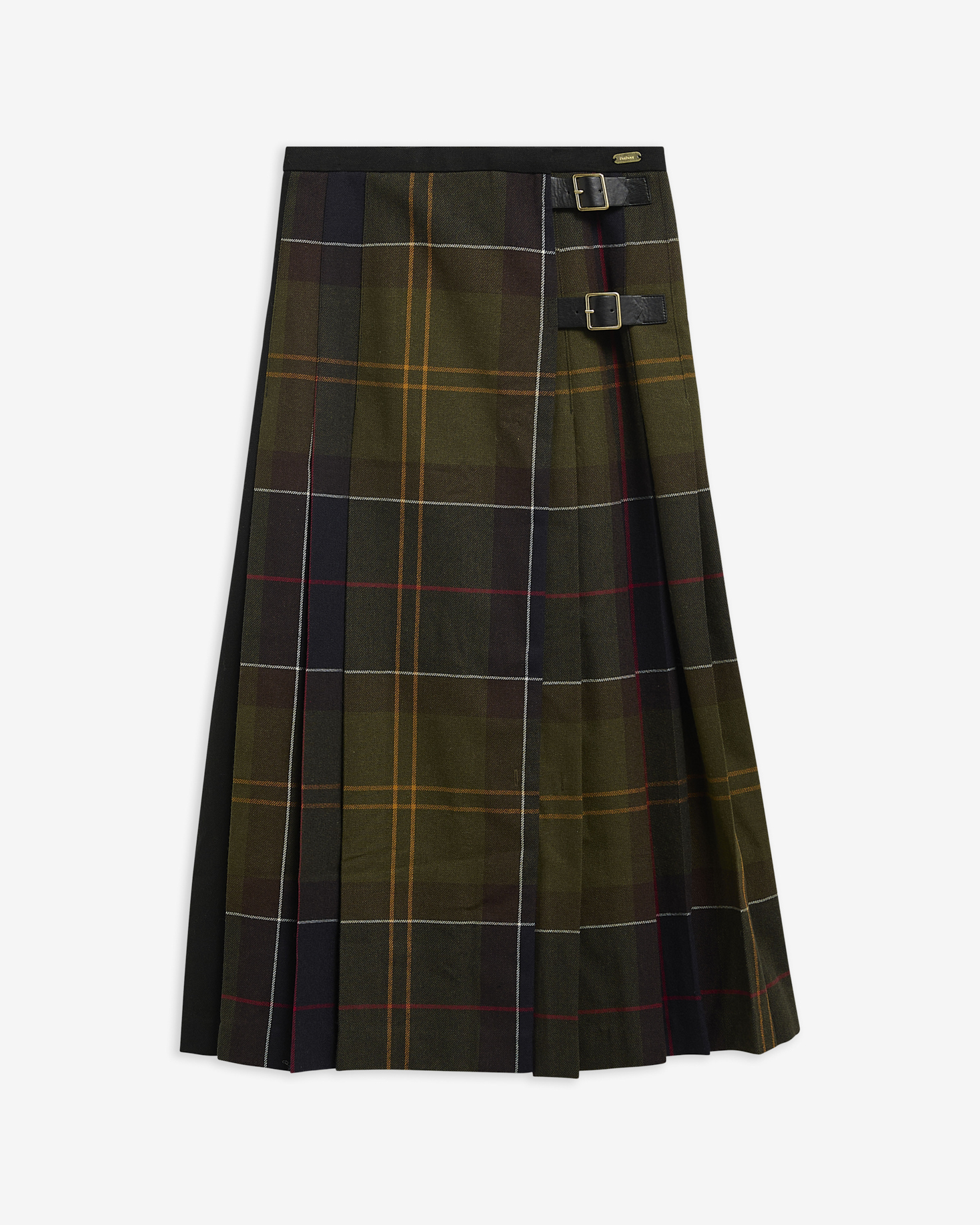 Marena Tartan Midi Skirt Classic Tartan Multi