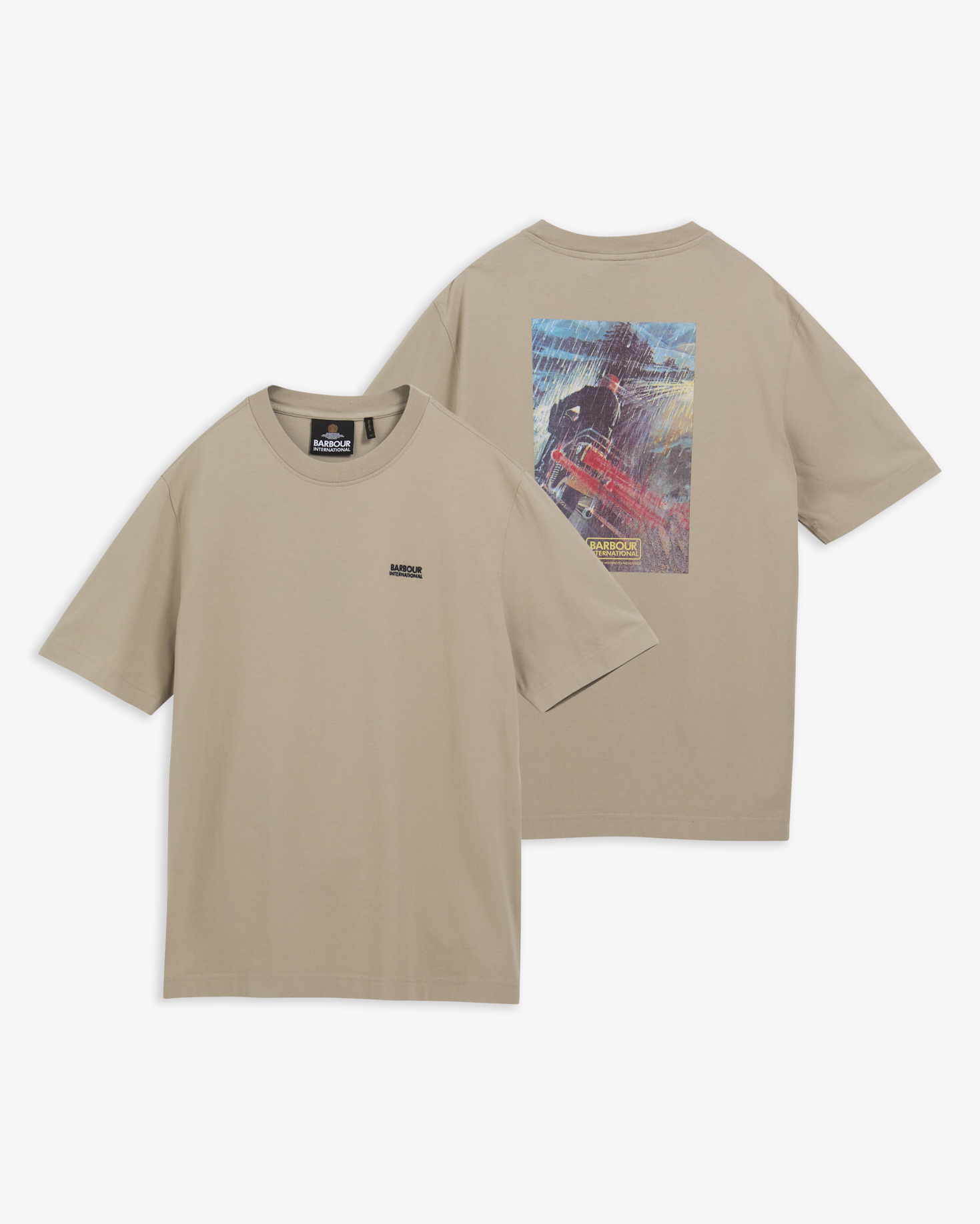 B.Intl T-Shirt Taylor Archive Graphic Concrete